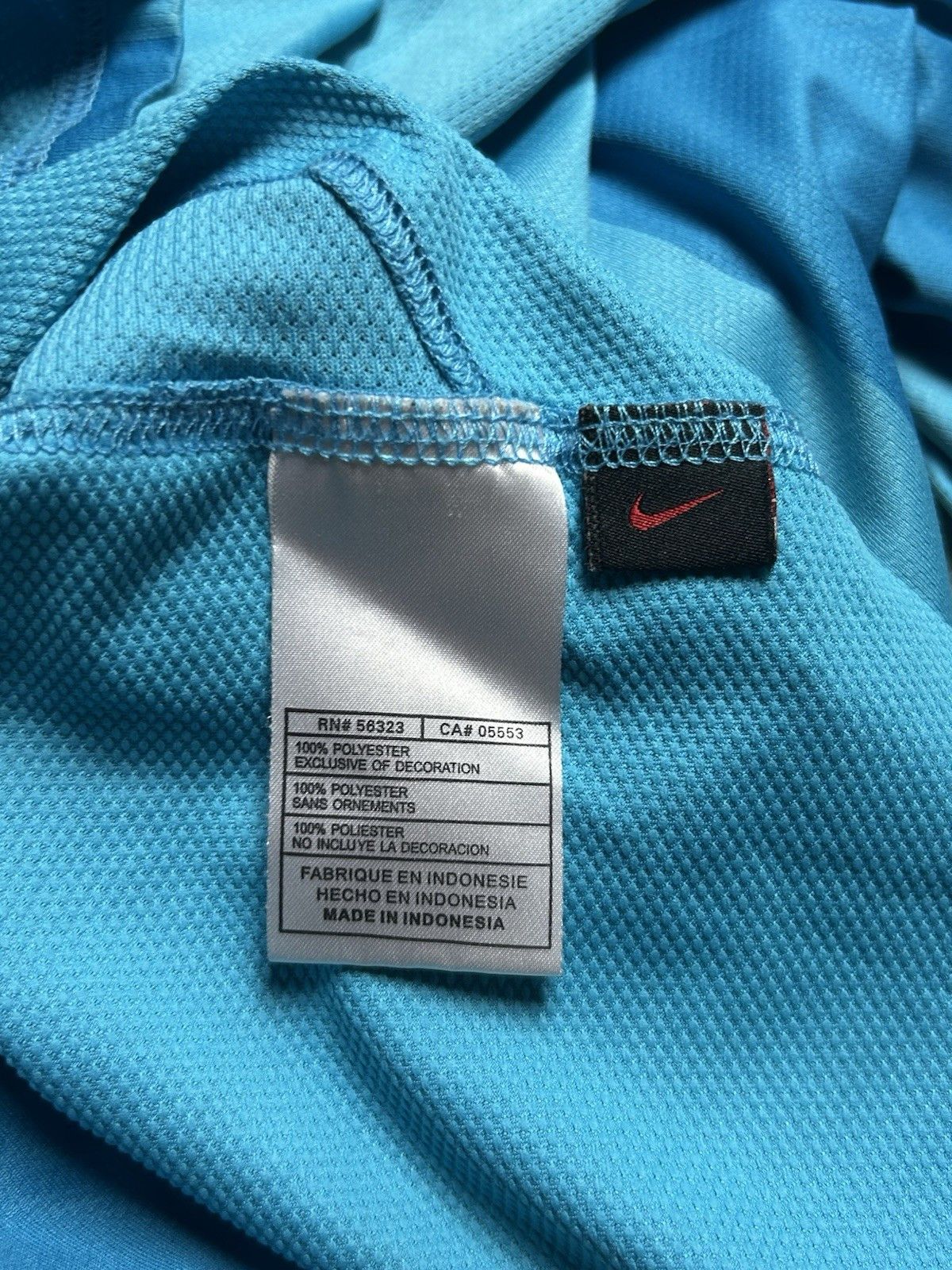 Nike Nike soccer jersey shirt FC Barcelona 07 08 away Unicef L Size US L / EU 52-54 / 3 - 11 Thumbnail