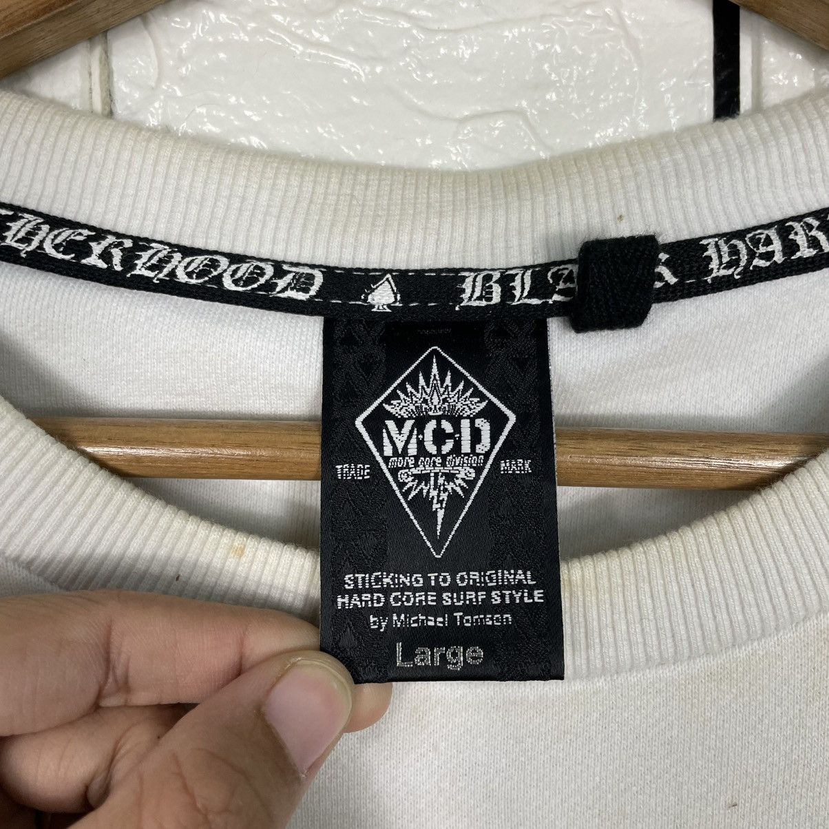 Japanese Brand Japanese Brand MCD The Wall Punk Sweatshirt Size US L / EU 52-54 / 3 - 13 Thumbnail
