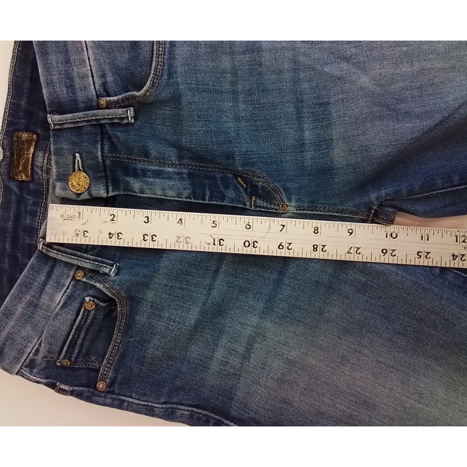 MOTHER Mother Jeans High Waist Looker Women's 24 Medium Wash Ankle Size 24" / US 00 / IT 34 - 15 Thumbnail
