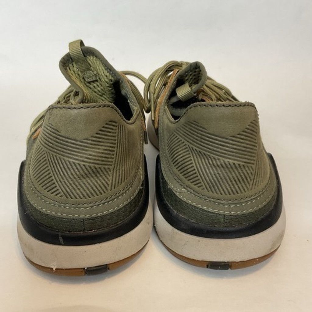Olukai Olukai Mio Li Green Lava Rock Lace Up Sneakers Men 41/US8 Size US 8 / EU 41 - 4 Thumbnail