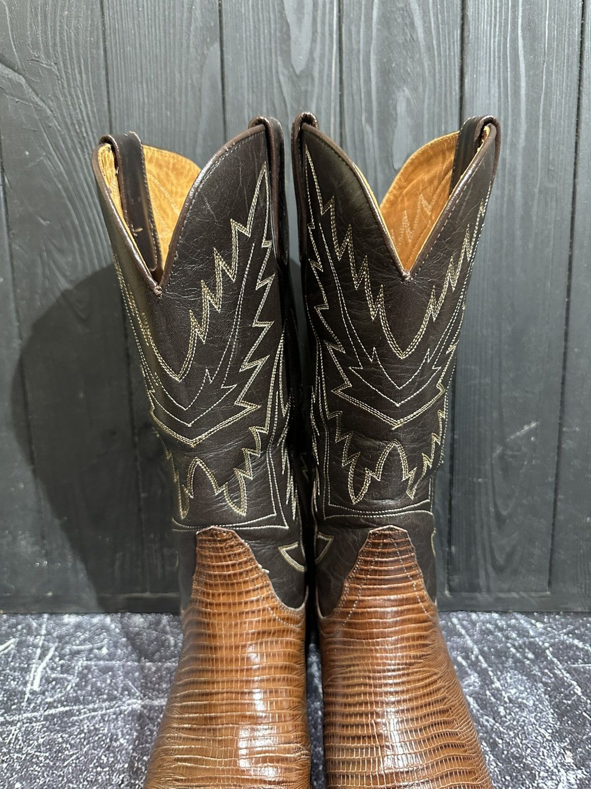 Sancho Boots Sancho Cowboy Brown Leather Boots Size 39 Size US 9 / IT 39 - 6 Thumbnail