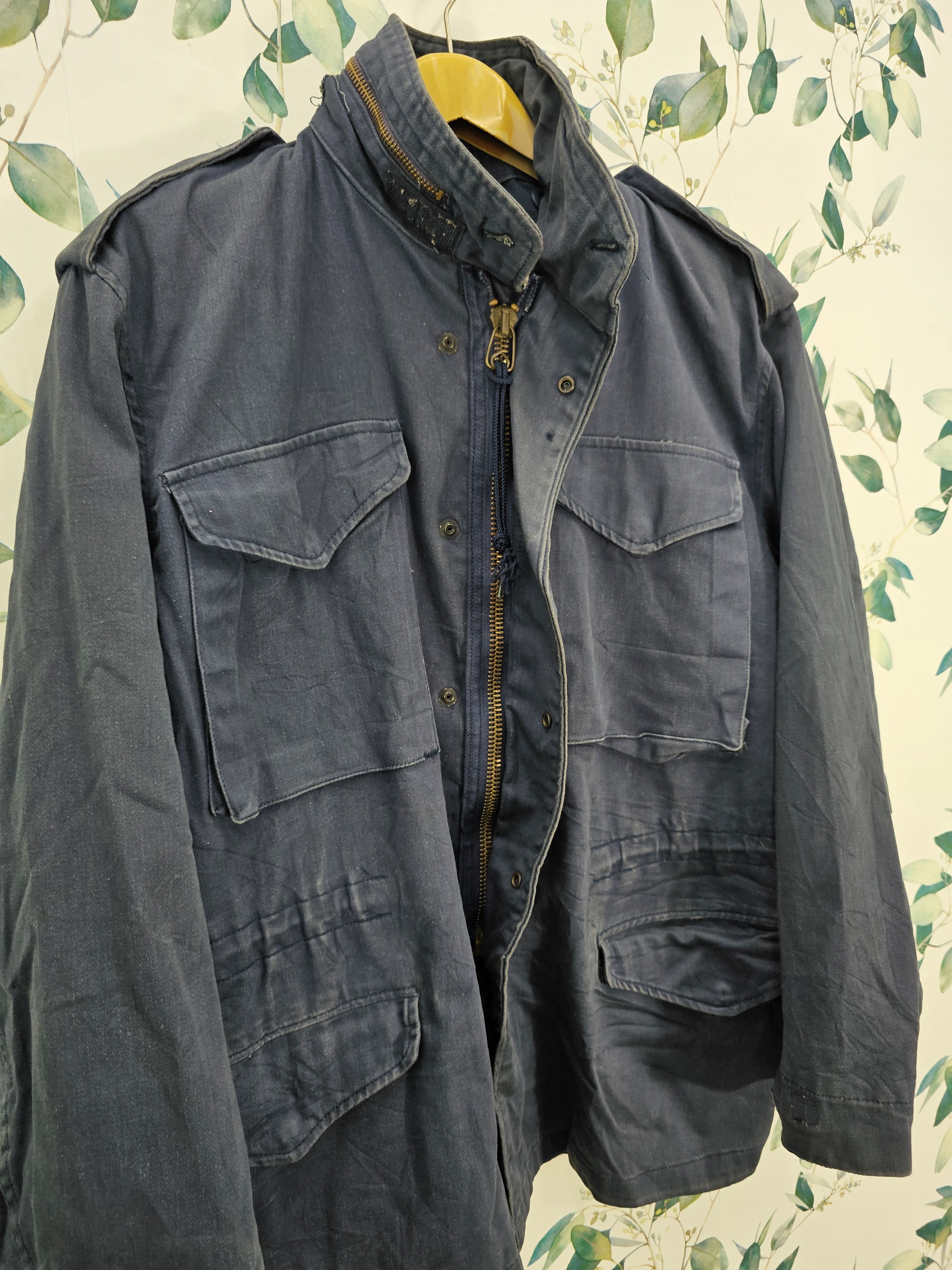 Alpha Industries Vtg ALPHA INDUSTRIES Made In USA Military Parka J0111 Size US S / EU 44-46 / 1 - 7 Thumbnail
