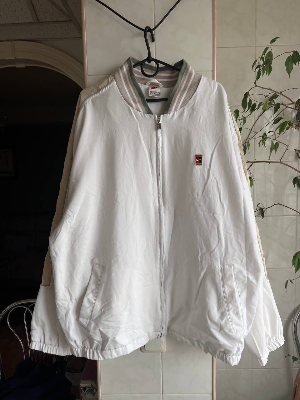 90s Nike Vintage Challenge Court Cotton Bomber Jacket