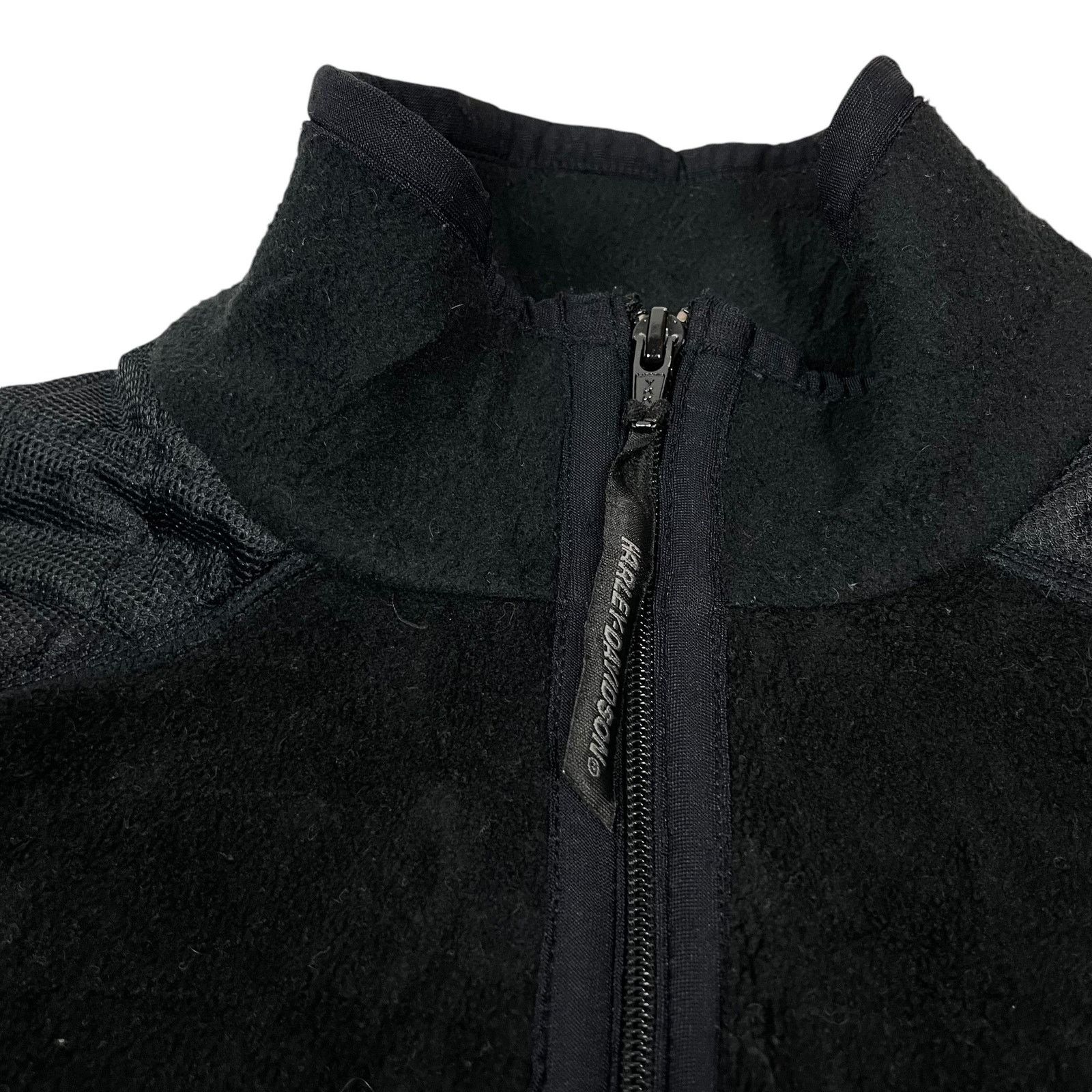 Harley Davidson × Vintage Vintage Harley-Davidson Men's Black Full Zip Fleece Jacket S Size US S / EU 44-46 / 1 - 3 Thumbnail