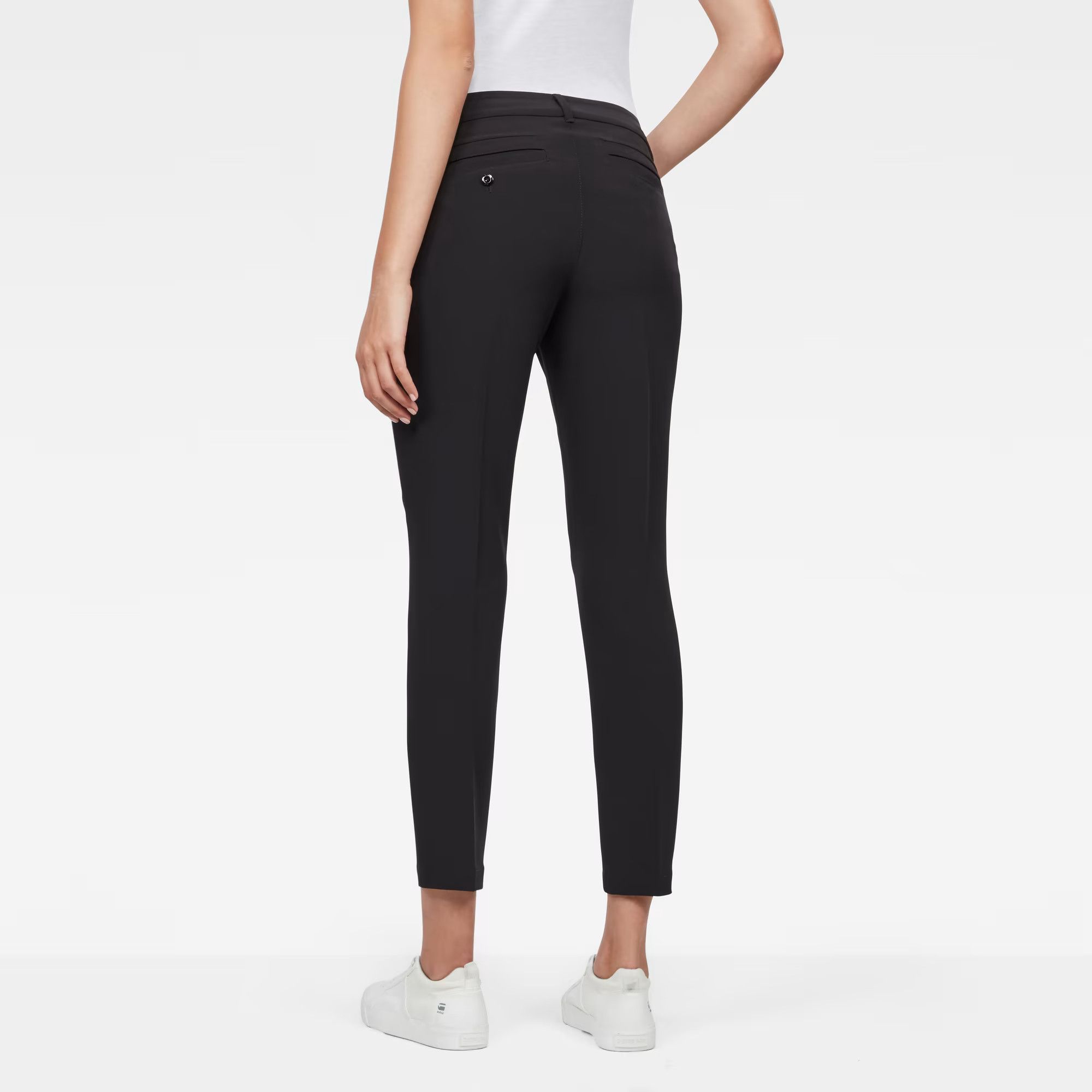 G-Star G-Star RAW D-Staq Mid-Waist Skinny Ankle Chino Black Size 27" / US 4 / IT 40 - 2 Thumbnail