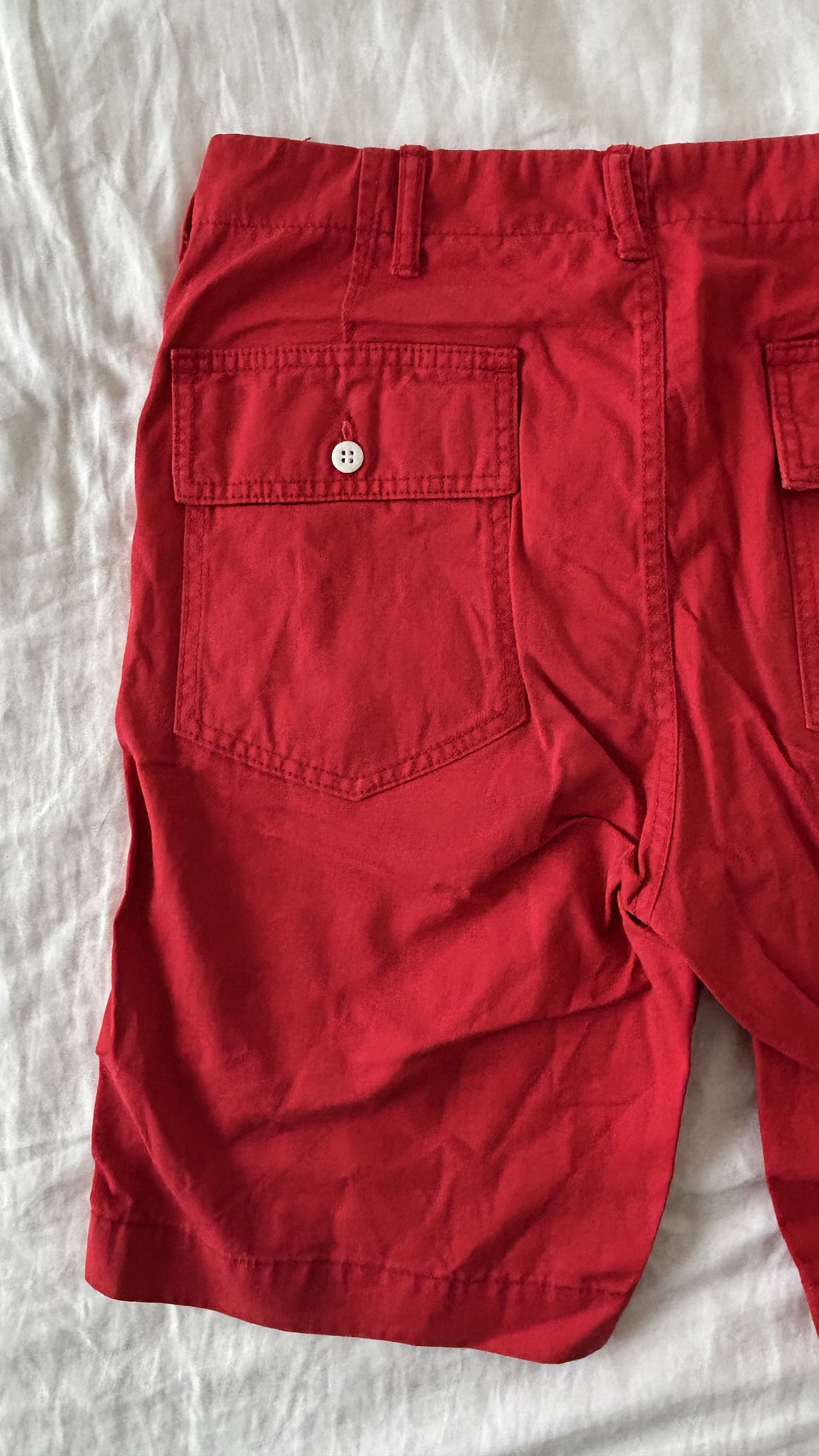 Nanamica aa . W30 . NANAMICA . SUDU915 . RED INTENSE SHORTS . MIJ Size US 30 / EU 46 - 8 Thumbnail