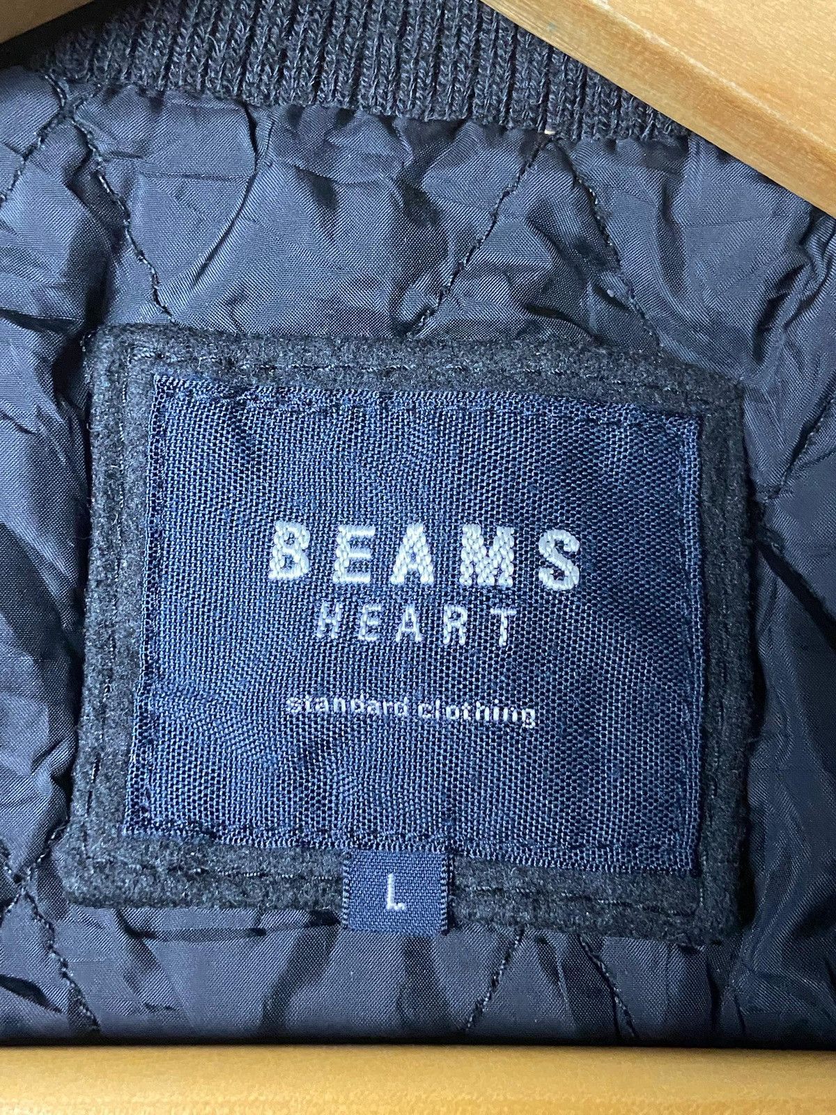 Beams Japan Beams Heart Blouson Padded Varsity Jacket (140) Size US XS / EU 42 / 0 - 8 Thumbnail