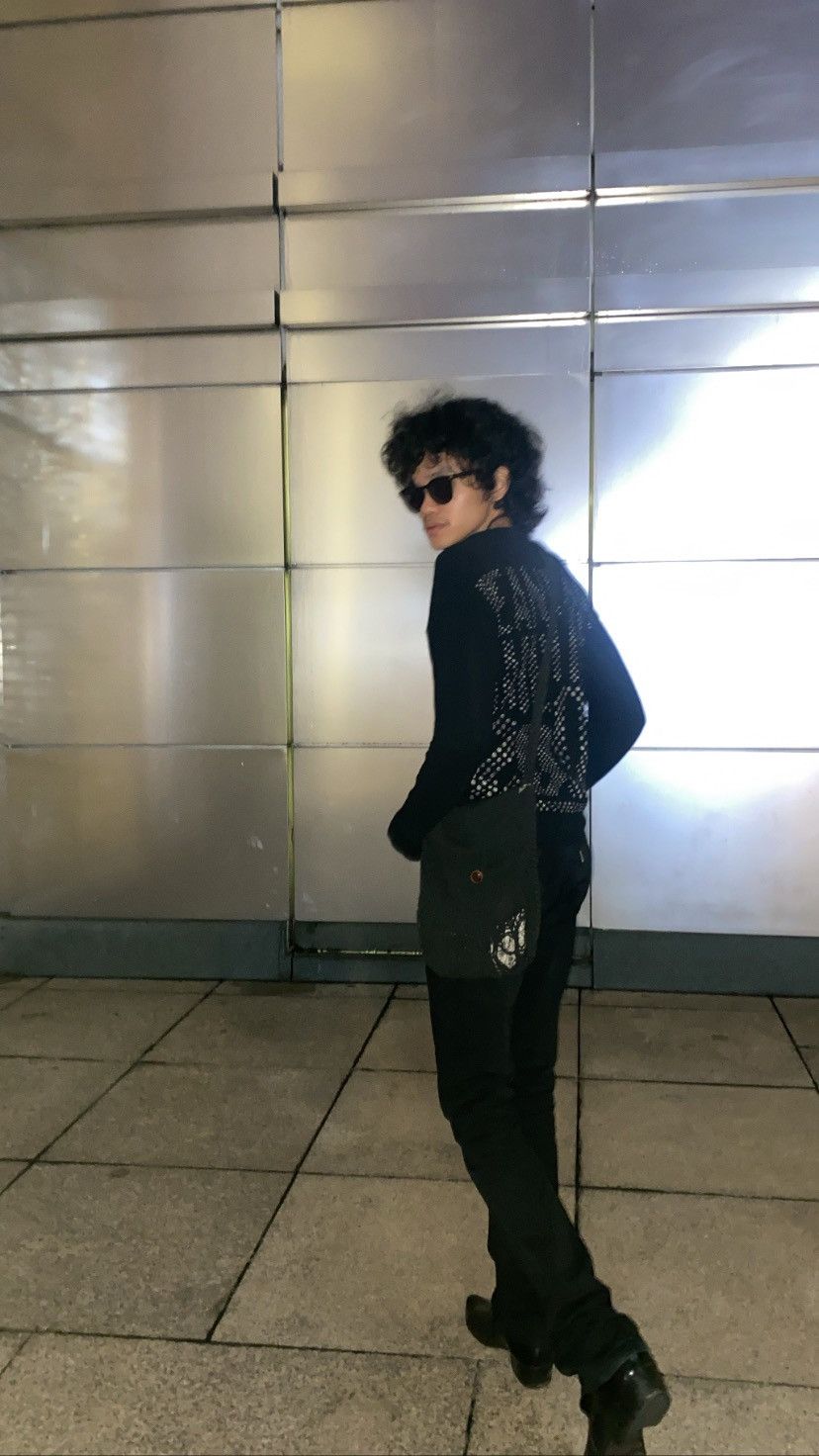 Number Nine 2003 Touch Me I'm Sick distressed crochet