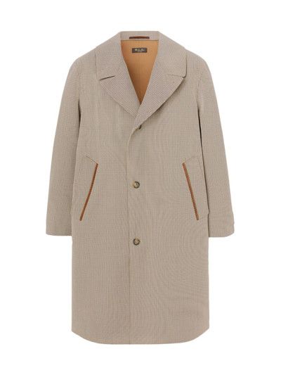 image of Loro Piana O1W1Db11223 Trench Coat In Dark Antelope, Men's (Size 2XL)