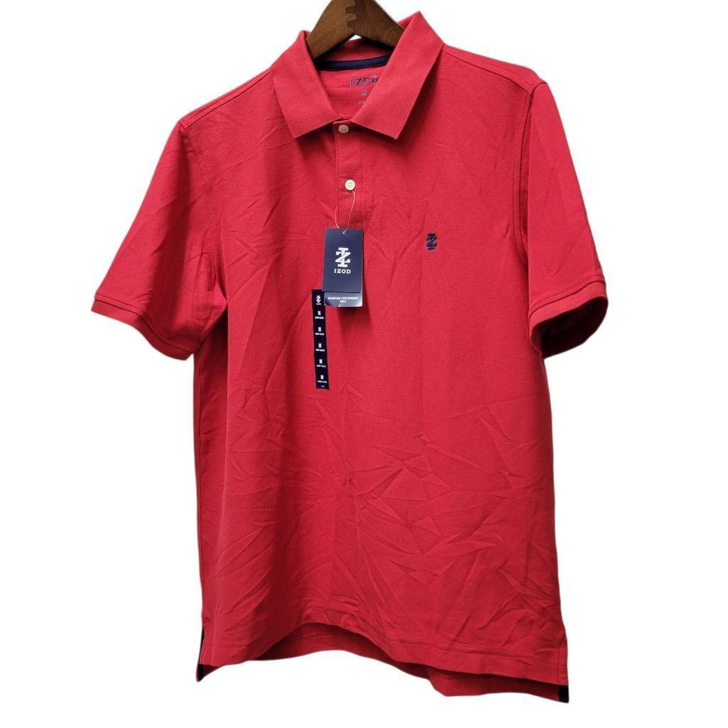 Izod IZOD Men's Classic Advantage Performance Polo Shirt Medium Size US M / EU 48-50 / 2 - 2 Thumbnail