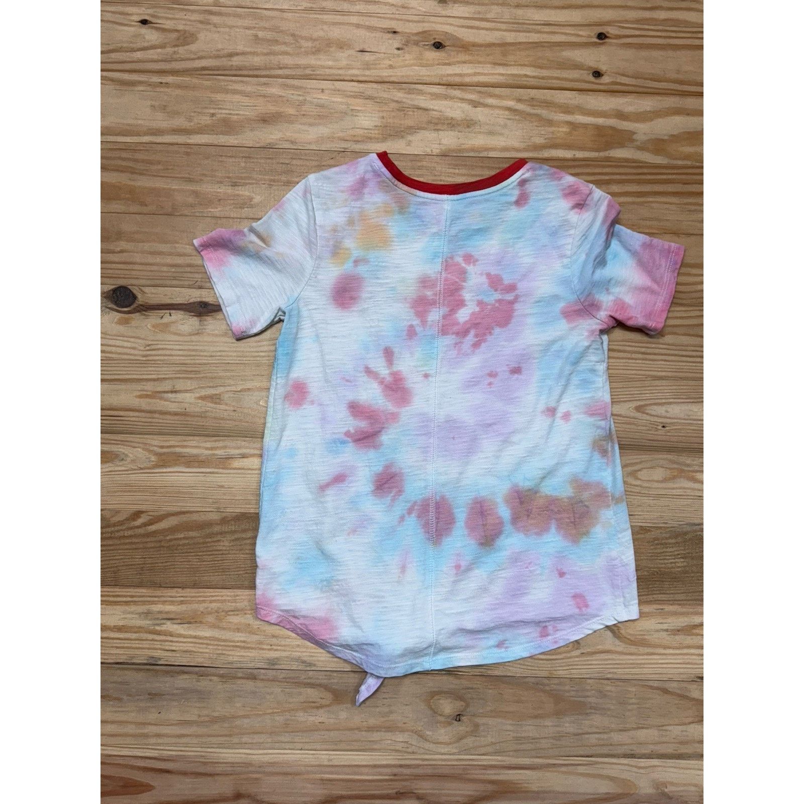 Old Navy Old Navy Girl’s Short Sleeve Tie Dye One In A Melon T-shirt Size M / US 6-8 / IT 42-44 - 3 Thumbnail