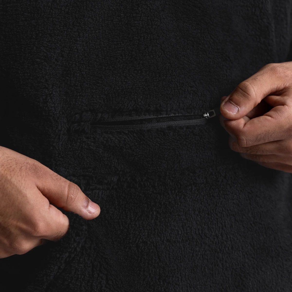 ASRV 0553. Limited Edition Sherpa Recovery Hoodie - Black Size US S / EU 44-46 / 1 - 5 Thumbnail