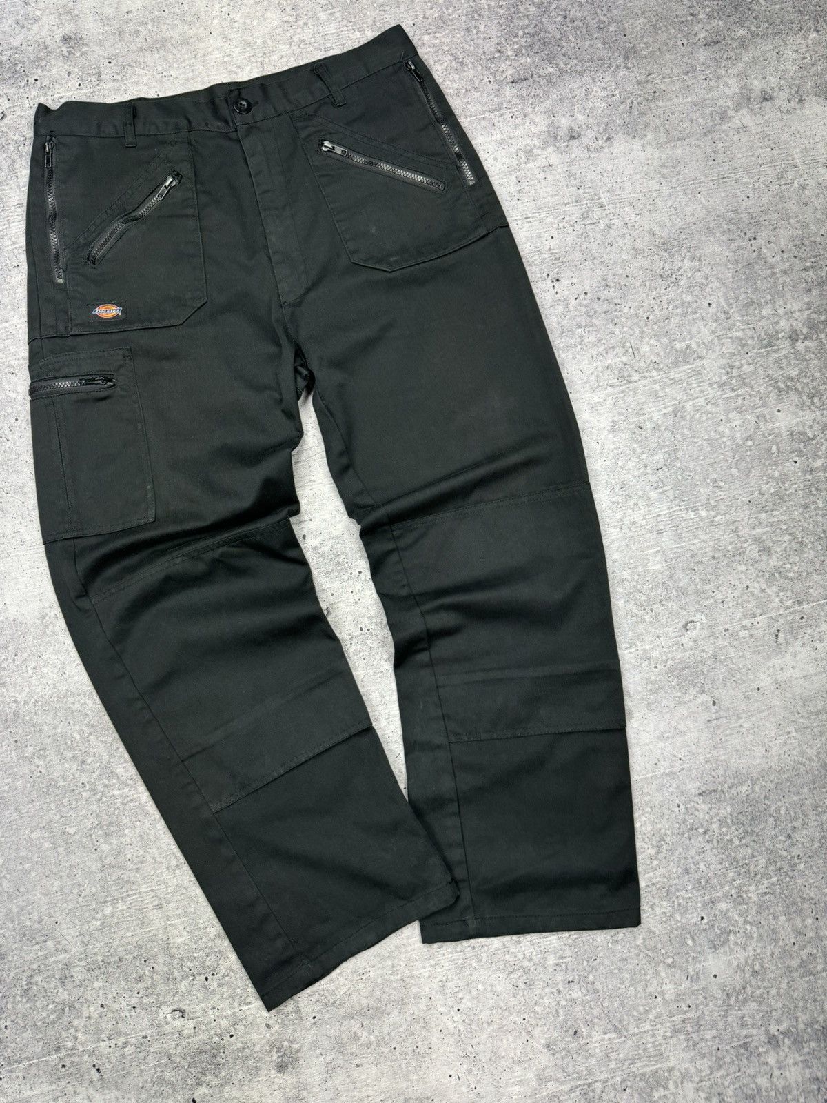 Dickies × Vintage Vintage Dickies 90s Y2K Black Workwear Zipper Pants Trousers Size US 34 / EU 50 - 4 Thumbnail