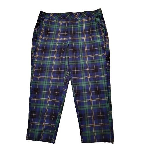 Torrid Torrid Tartan Plaid Pants Women Sz 3R Multicolor Straight Le Size 42" / US 20 - 1 Thumbnail