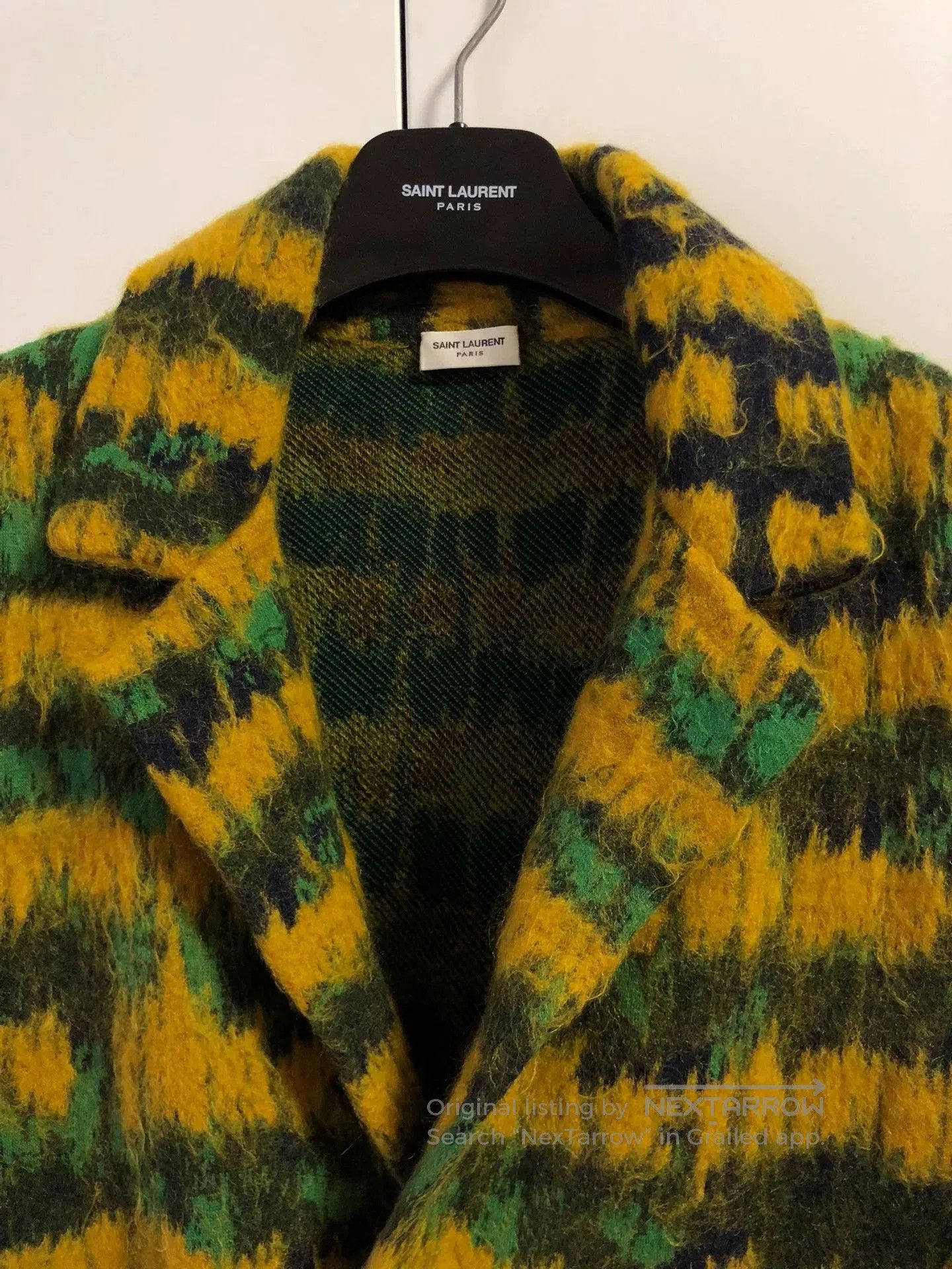Saint Laurent Paris saint laurent striped mohair cardigan sweater. Size US M / EU 48-50 / 2 - 3 Thumbnail