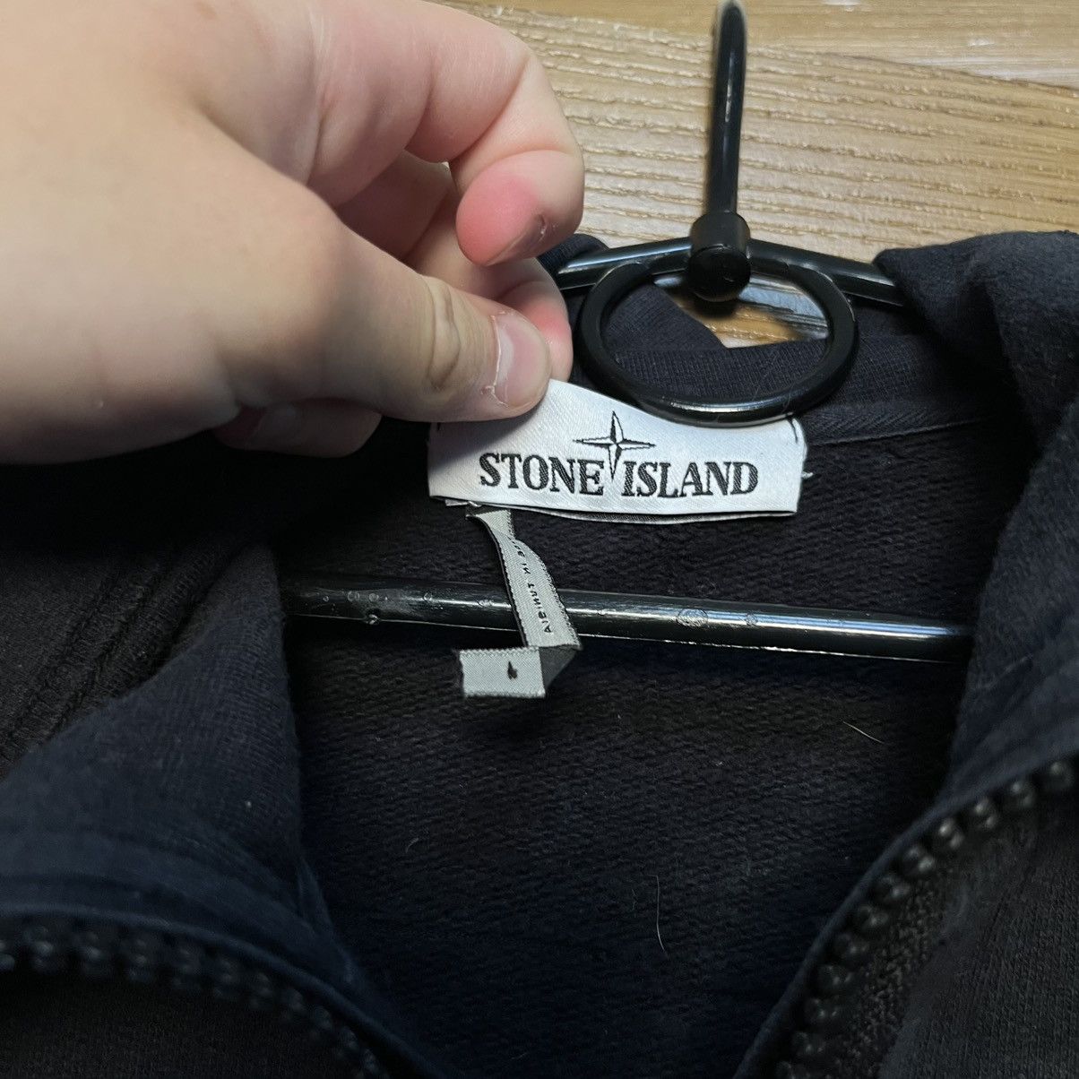 Stone Island Vintage Stone Island Half Zip Sweatshirt Pullover Hoodie Size US S / EU 44-46 / 1 - 11 Thumbnail