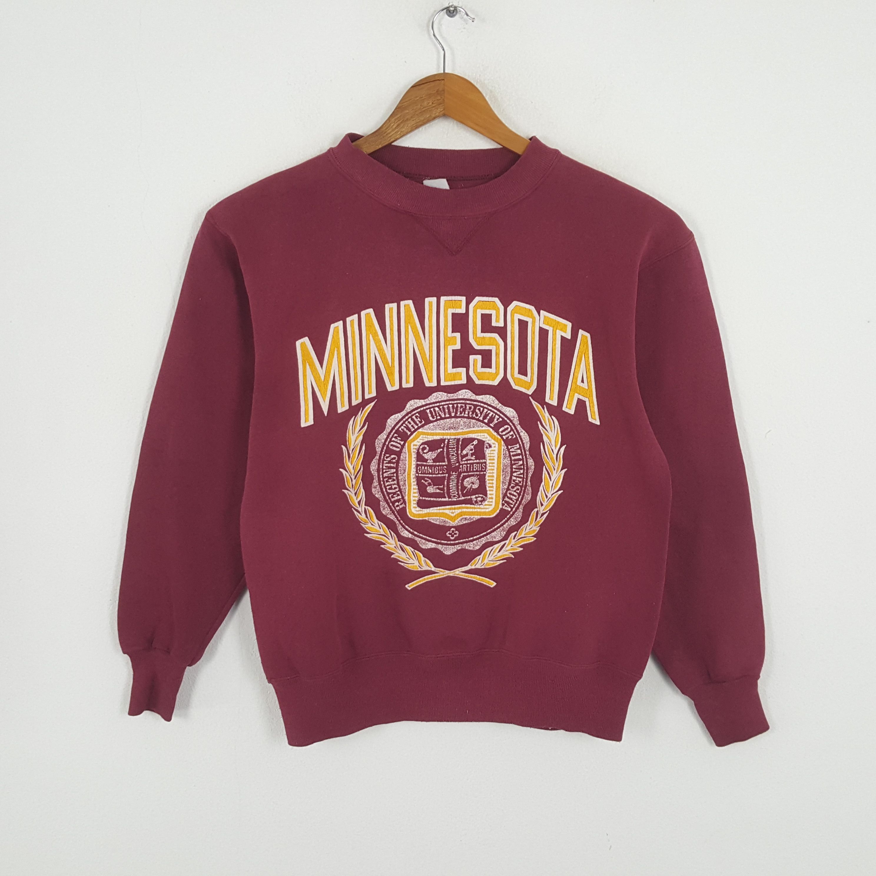 Vintage Vintage 90's UNIVERSITYS OF MINNESOTA Promotion Sweatshirts Size US M / EU 48-50 / 2 - 1 Thumbnail