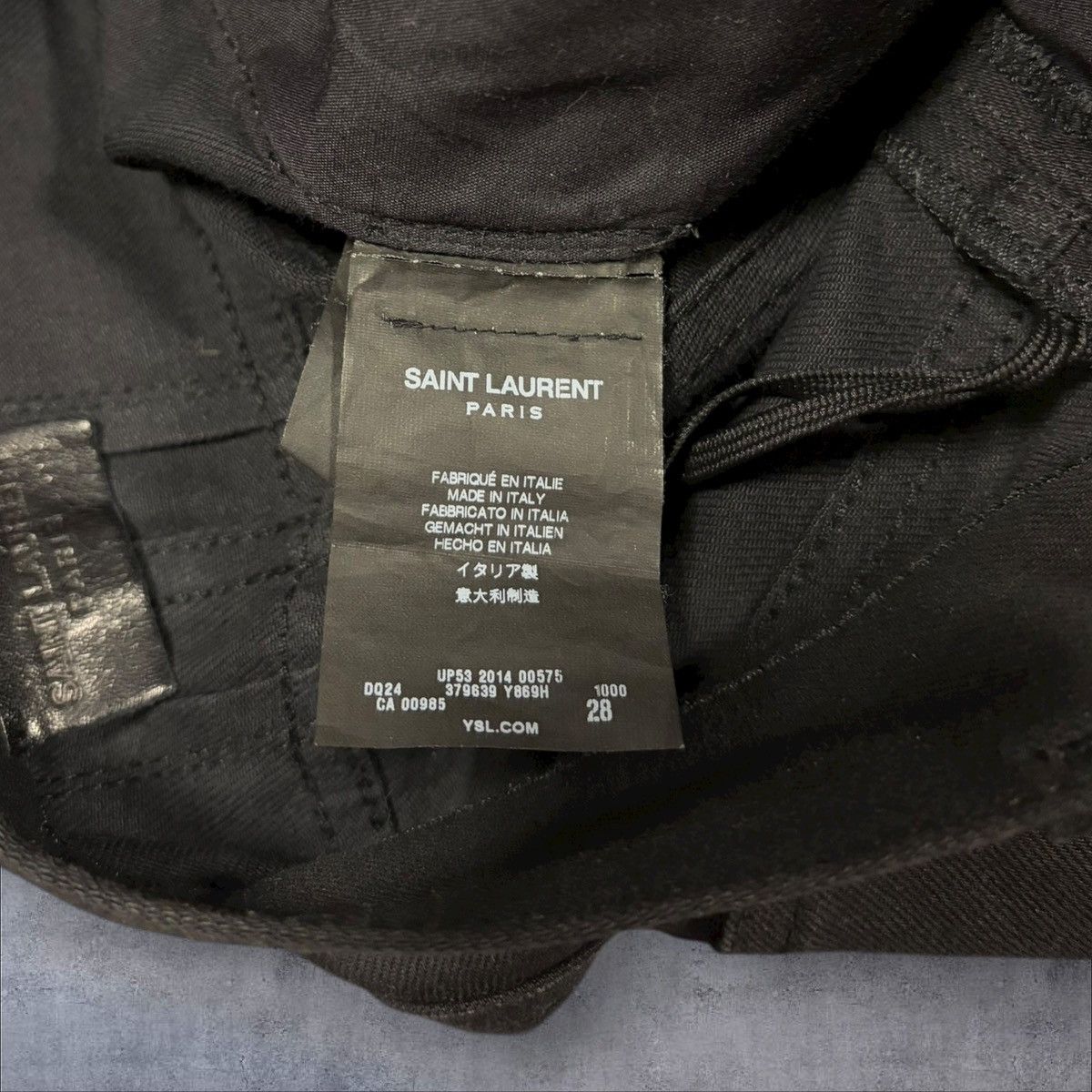 Saint Laurent Paris Saint Laurent Paris by Hedi Slimane SS15 Concho D02 Denim Size US 28 / EU 44 - 5 Thumbnail