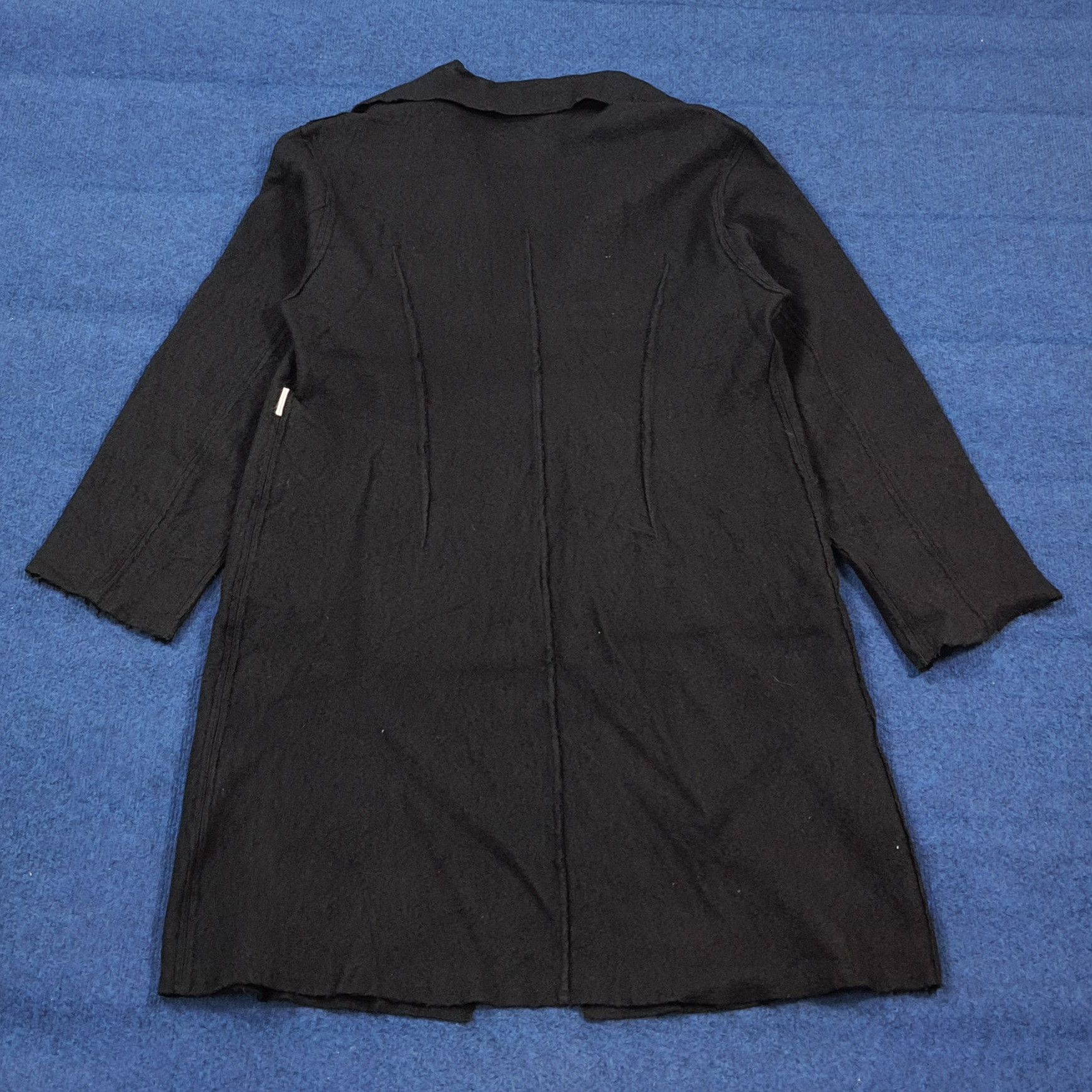 Yohji Yamamoto Y's Yohji Yamamoto Longline Blazer Wool Linen Cardigan Size US M / EU 48-50 / 2 - 4 Thumbnail