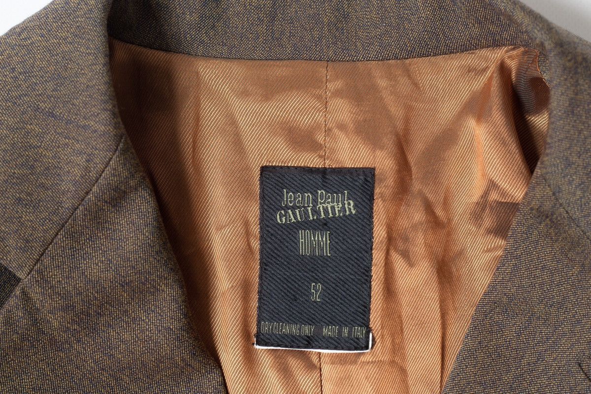 Jean Paul Gaultier Jean Paul Gaultier Vintage Wool Mens Blazer Size 52R - 4 Thumbnail