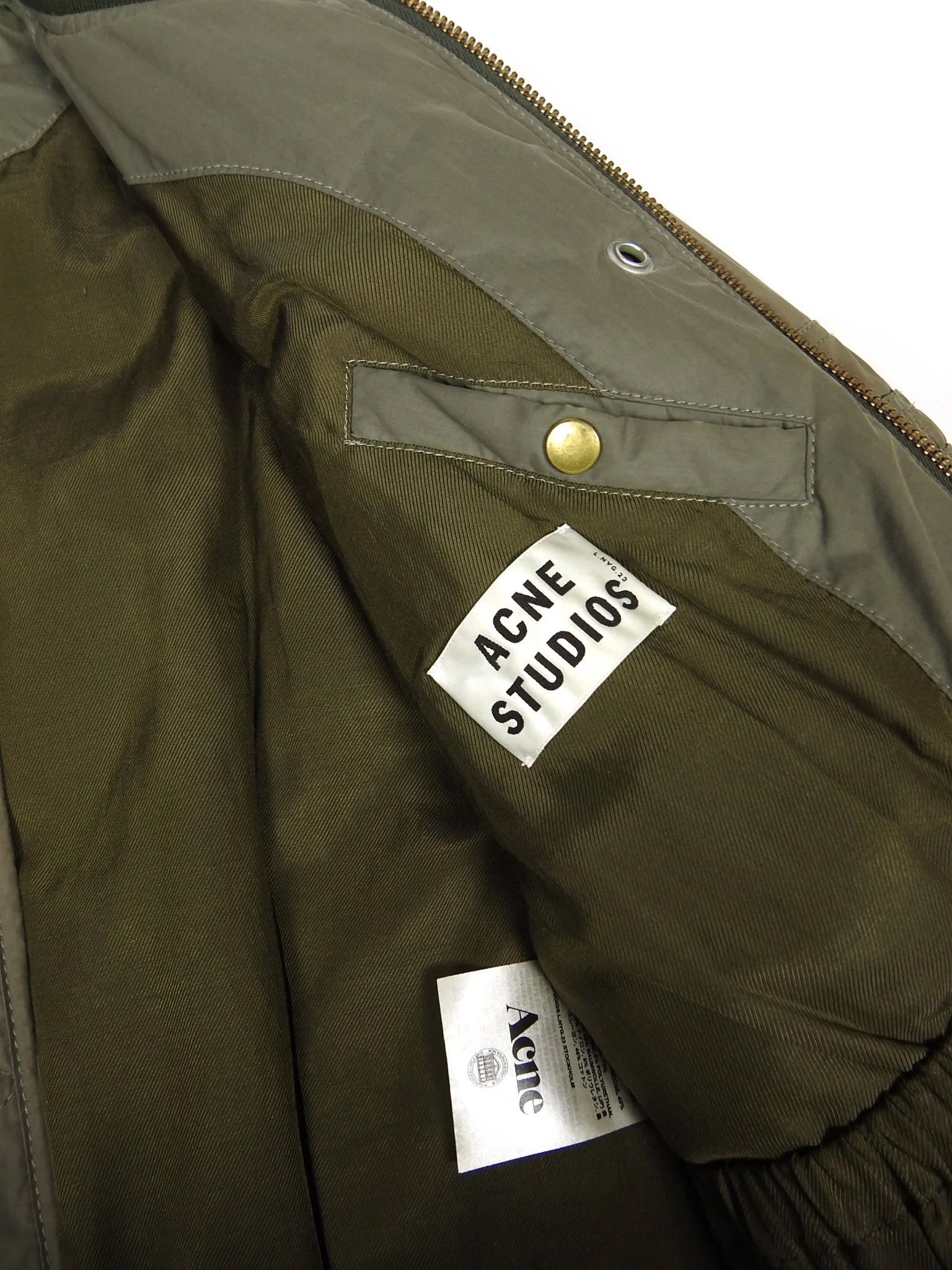 Acne Studios GRAIL Acne AW13 Sid MA-1 Bomber Jacket Size US M / EU 48-50 / 2 - 4 Thumbnail