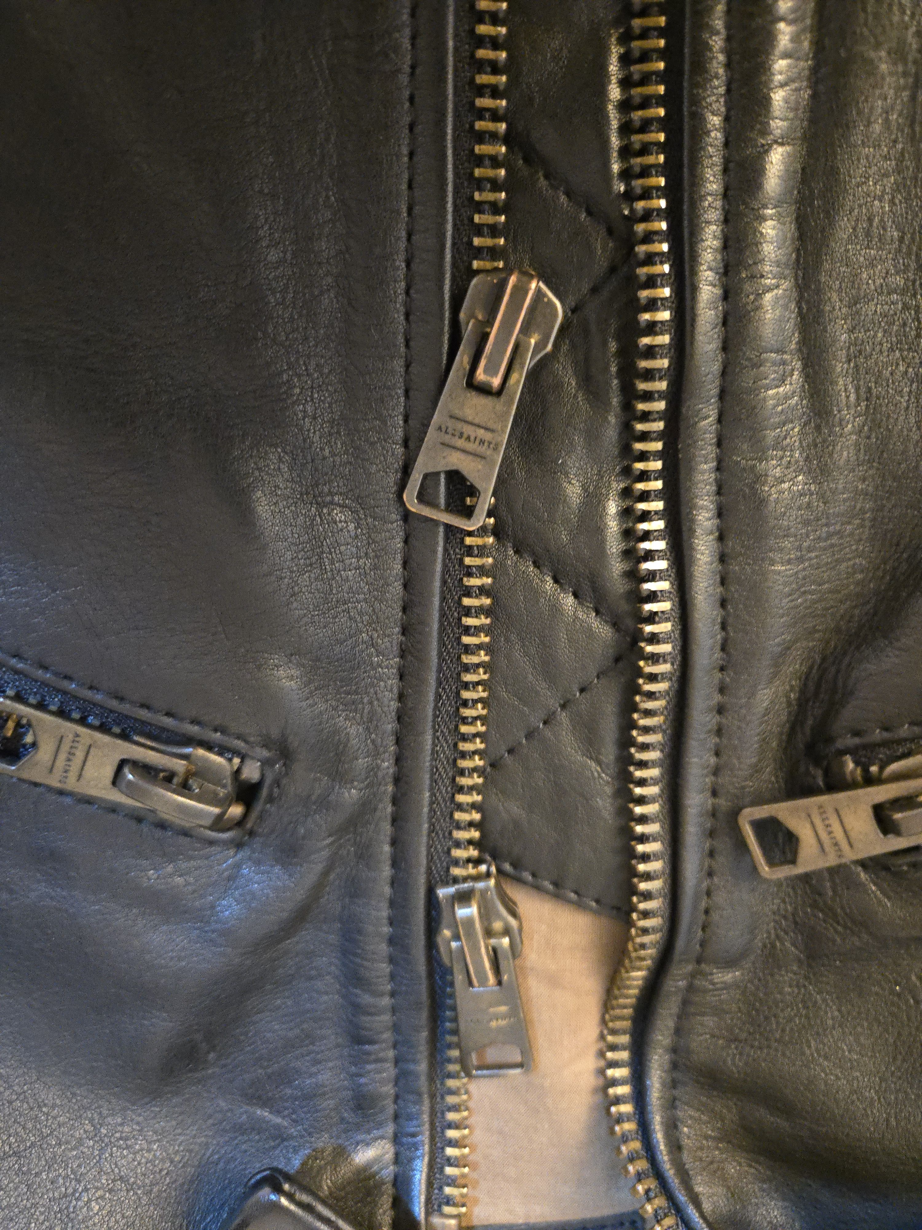 Allsaints All Saints Verdi Leather Jacket Size US S / EU 44-46 / 1 - 6 Thumbnail