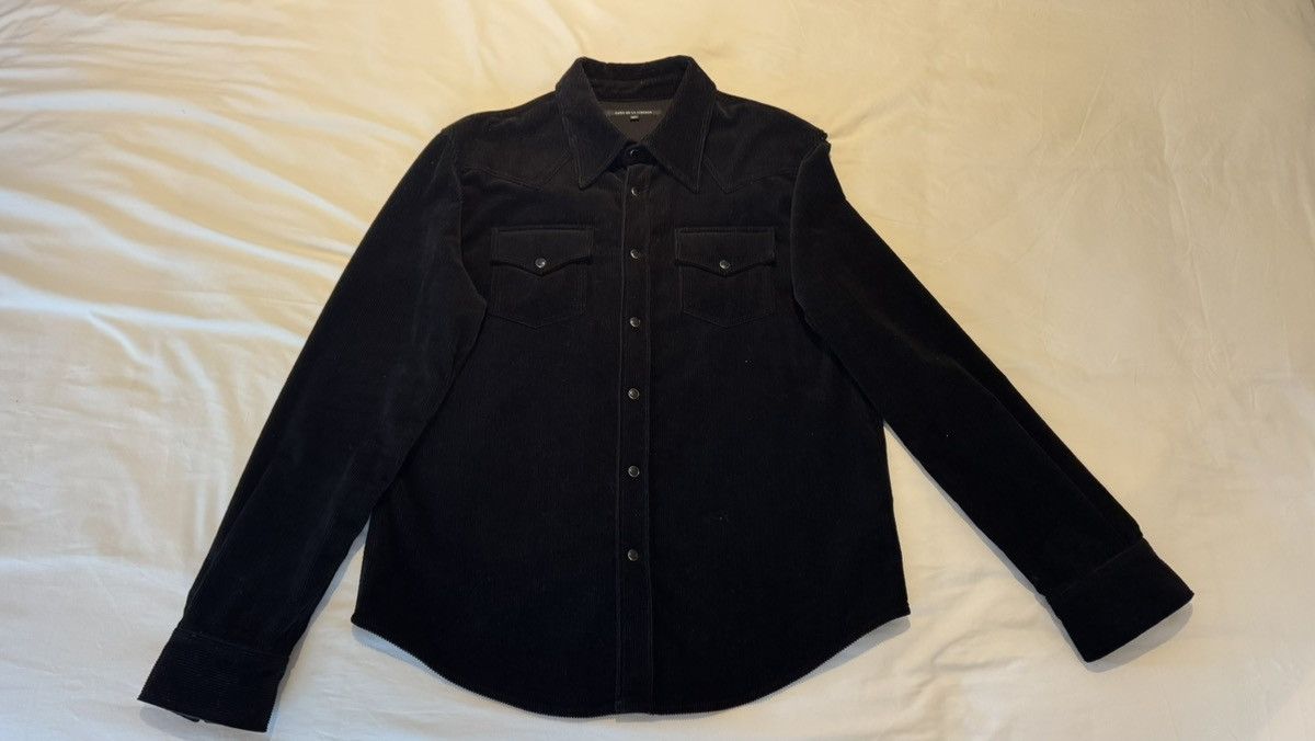 Cout de la Liberte STEVIE/WIDE WALE VISCOSE CORD WESTERN SHIRT Size US XL / EU 56 / 4 - 1 Thumbnail