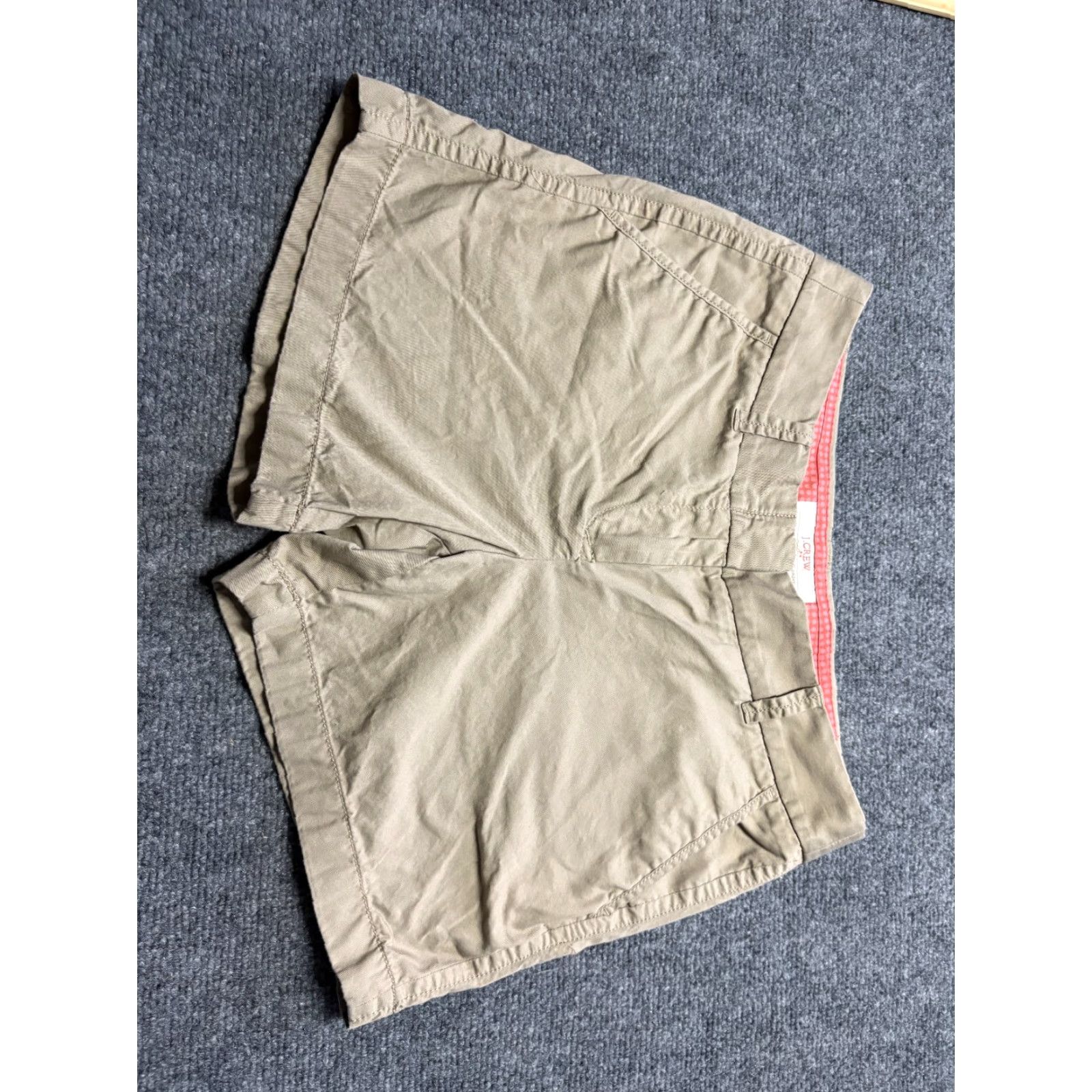 J.Crew VINTAGE? No J.CREW Shorts Womens Size 2 Chino Beige Cotton 100% Style 21760 Street? Size 24" / US 00 / IT 34 - 2 Thumbnail