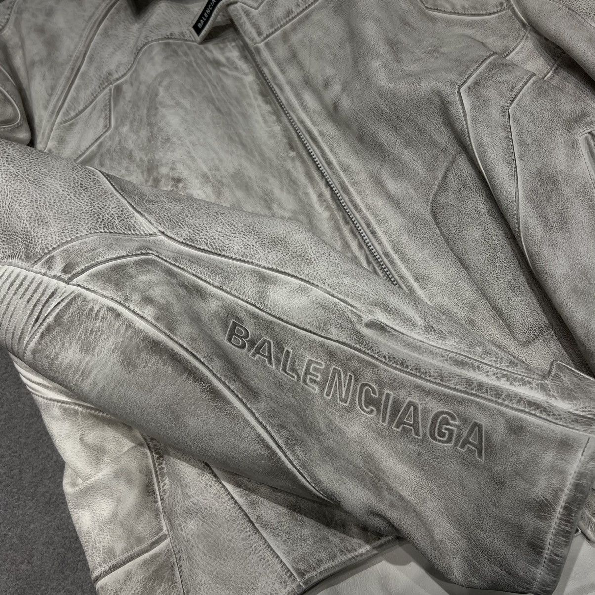 Balenciaga Balenciaga Oversized Biker Jacket Size US L / EU 52-54 / 3 - 7 Thumbnail