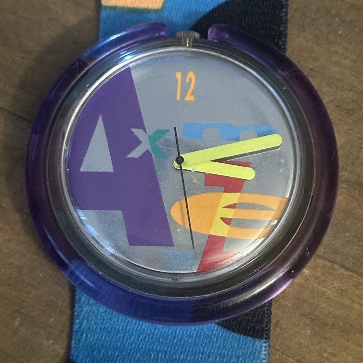 Swatch Vintage 1991 Pop Swatch Letterhead Watch Size ONE SIZE - 10 Thumbnail