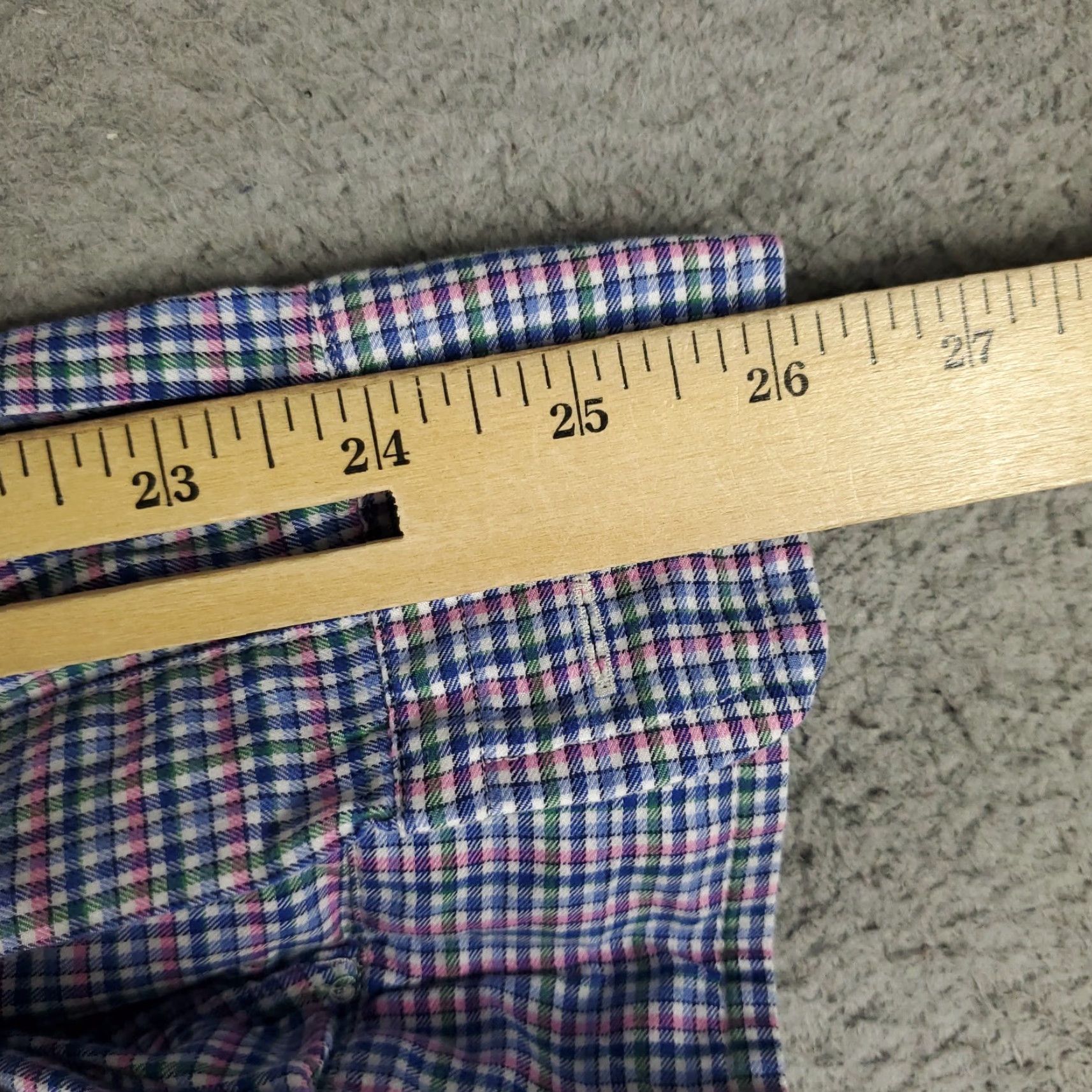 Ralph Lauren Ralph Lauren Shirt Mens Large Blue Pink Check Button Up Long Sleeve Casual Formal Business Party/Cocktail Workwear Size US L / EU 52-54 / 3 - 7 Thumbnail