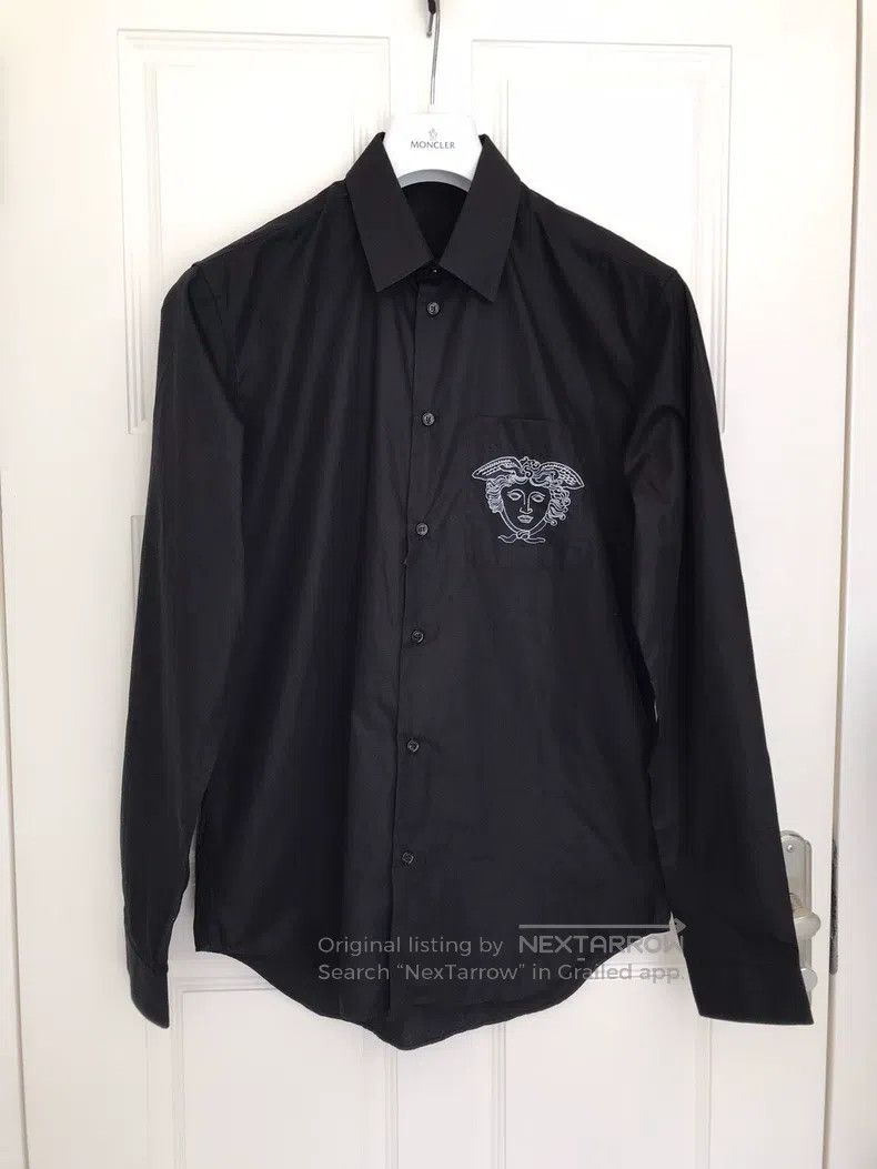 Versace Versace Men's embroidered shirts Size US XL / EU 56 / 4 - 1 Thumbnail