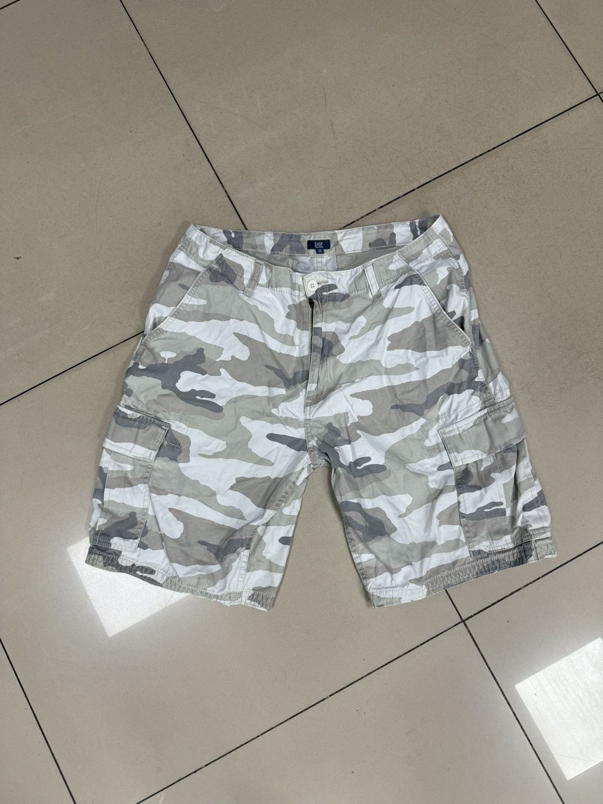Other Military Y2k Multipocket Camo Shorts Carti Style Size US 34 / EU 50 - 1 Thumbnail