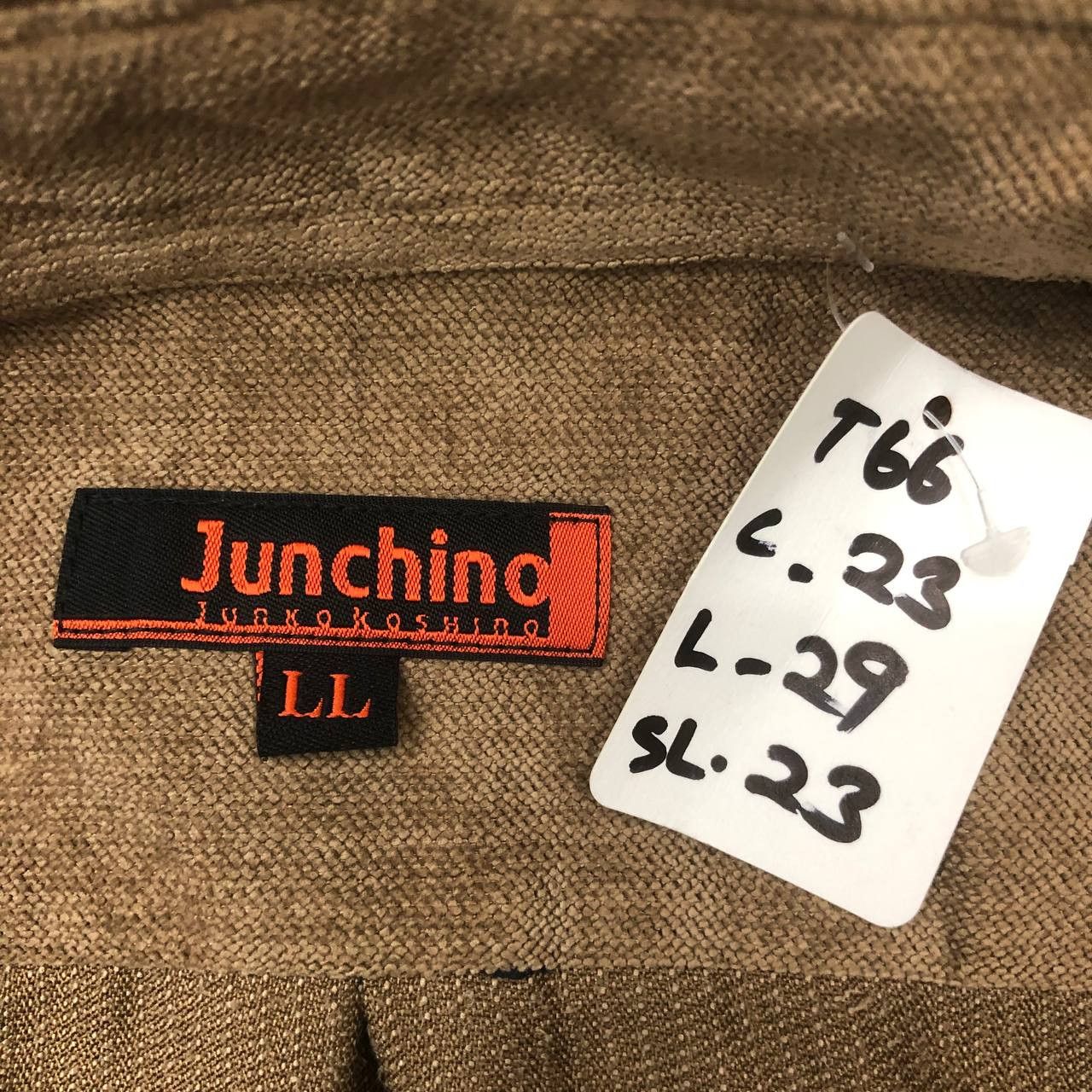 Japanese Brand × Mr. Junko T66 JUNCHINO JUNKO KOSHINO CORDUROY SHIRTS Size US XL / EU 56 / 4 - 7 Thumbnail