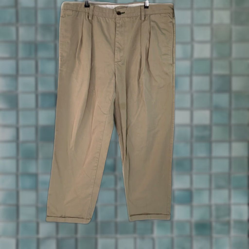 Orvis Orvis Sporting Traditional Dress Pants Pleated Beige Size 40 Casual Mens Size US 40 / EU 56 - 1 Thumbnail
