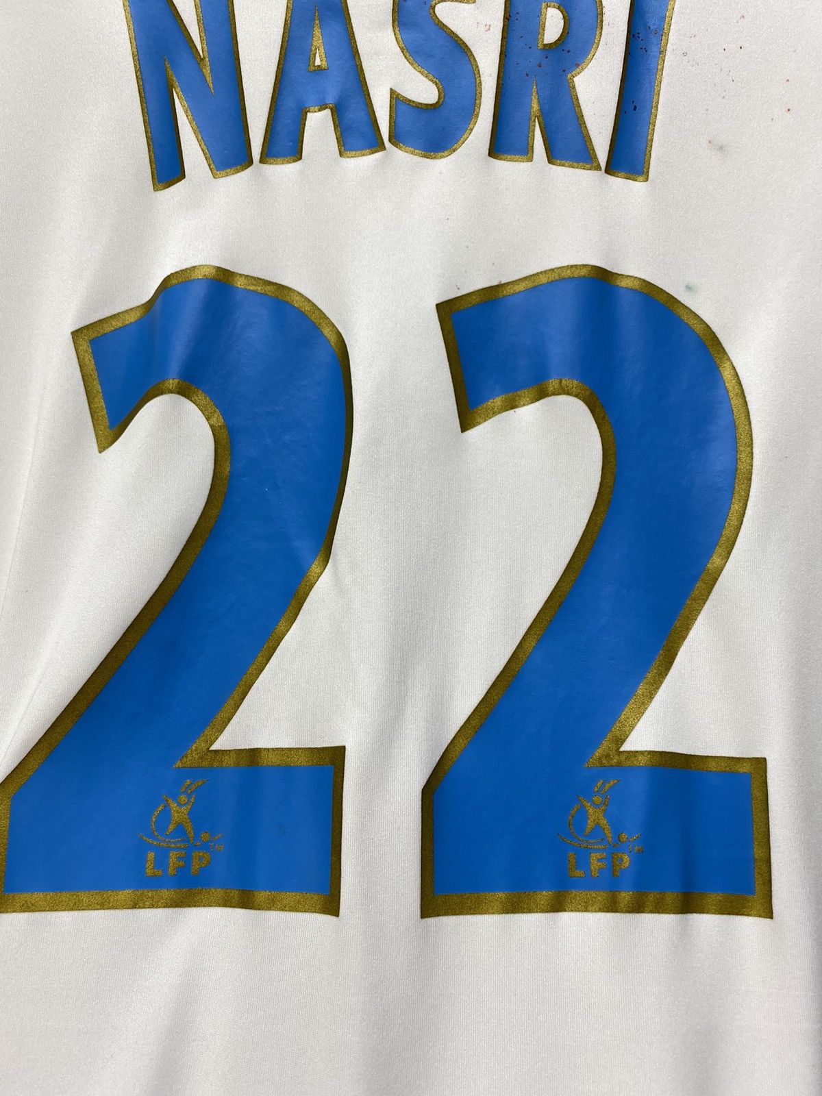 Adidas × Vintage Nasri #22 Olympique Marseille 2007 2008 Soccer Jersey Size US XXL / EU 58 / 5 - 15 Thumbnail
