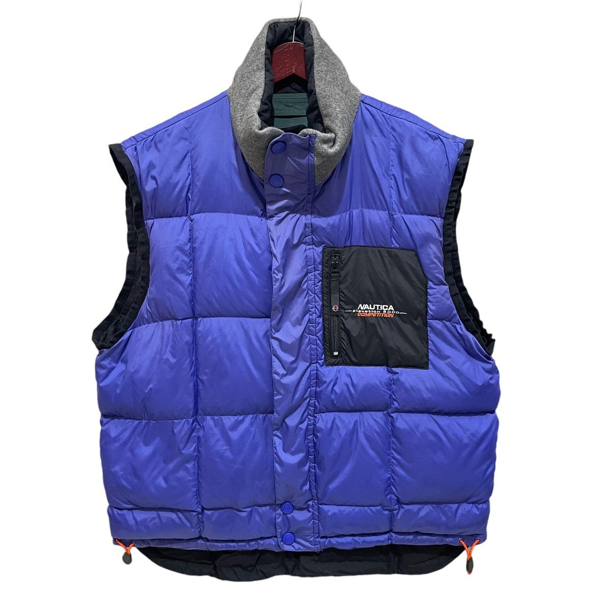 Nautica Vintage NAUTICA Competition Reversible Puffer Outdoor Vest Size US L / EU 52-54 / 3 - 1 Thumbnail
