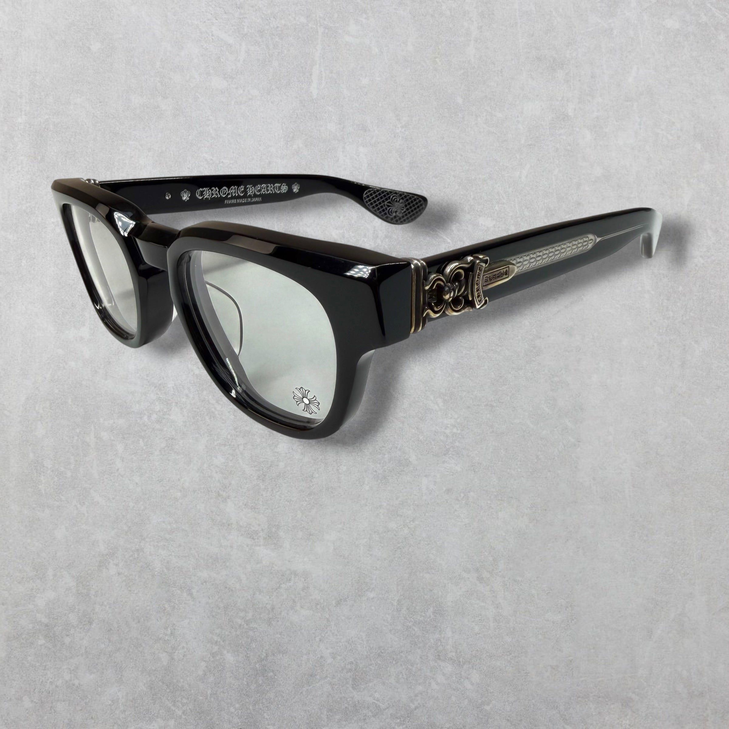 Chrome Hearts Chrome Hearts Cuntvoluted Black Glasses Size ONE SIZE - 1 Thumbnail