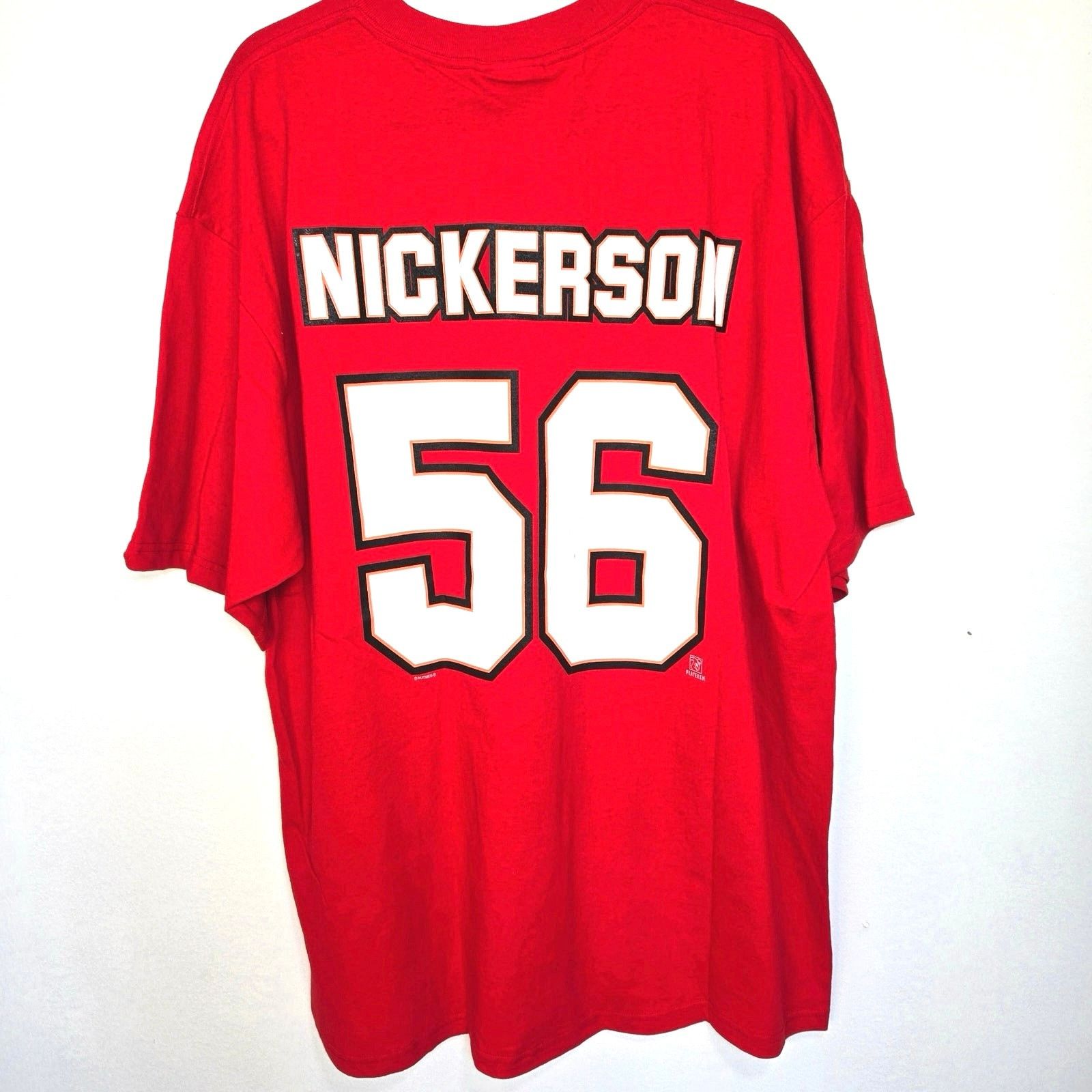 Lee Vintage Buccaneers t-shirt. 2XL. Number 56 Hardy Nickerson. Size US XXL / EU 58 / 5 - 2 Thumbnail