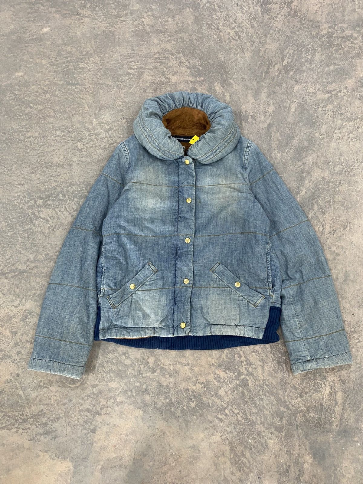 Issey Miyake Vintage Issey Miyake Mercibeaucoup Puffer Jacket Japan Size US M / EU 48-50 / 2 - 2 Thumbnail