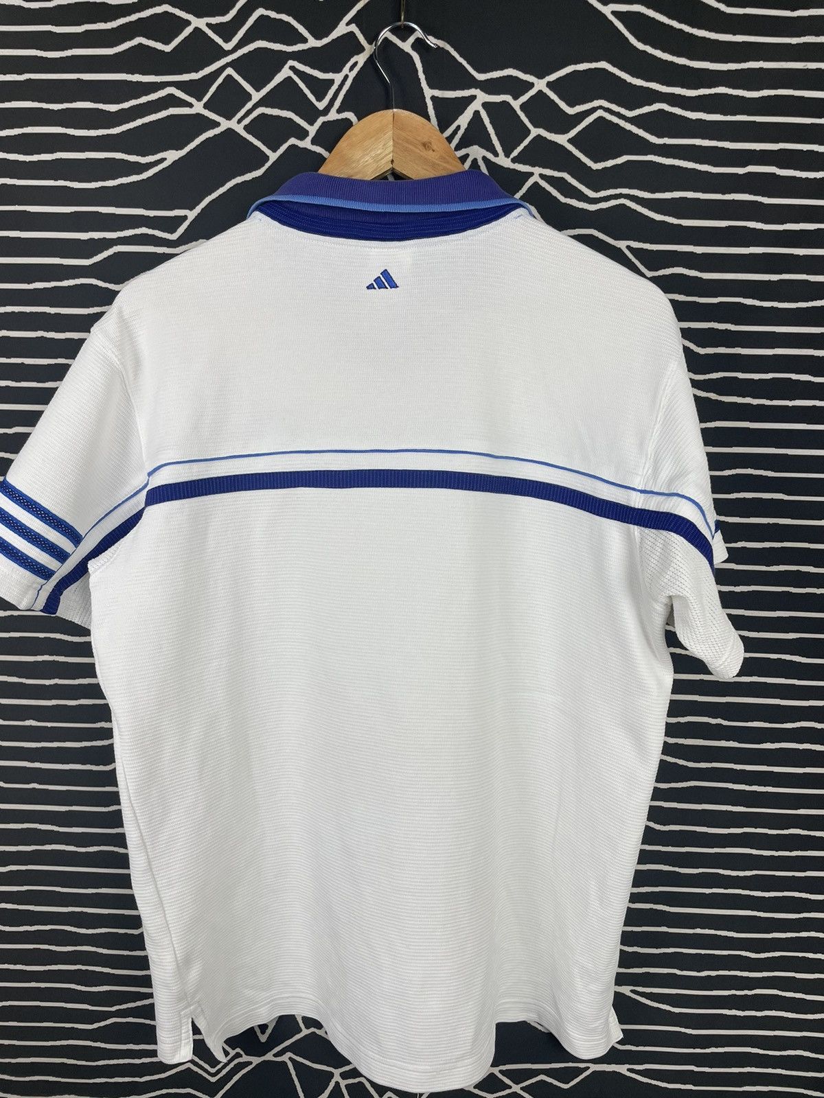 Adidas Vintage Adidas Polo Size US L / EU 52-54 / 3 - 2 Thumbnail