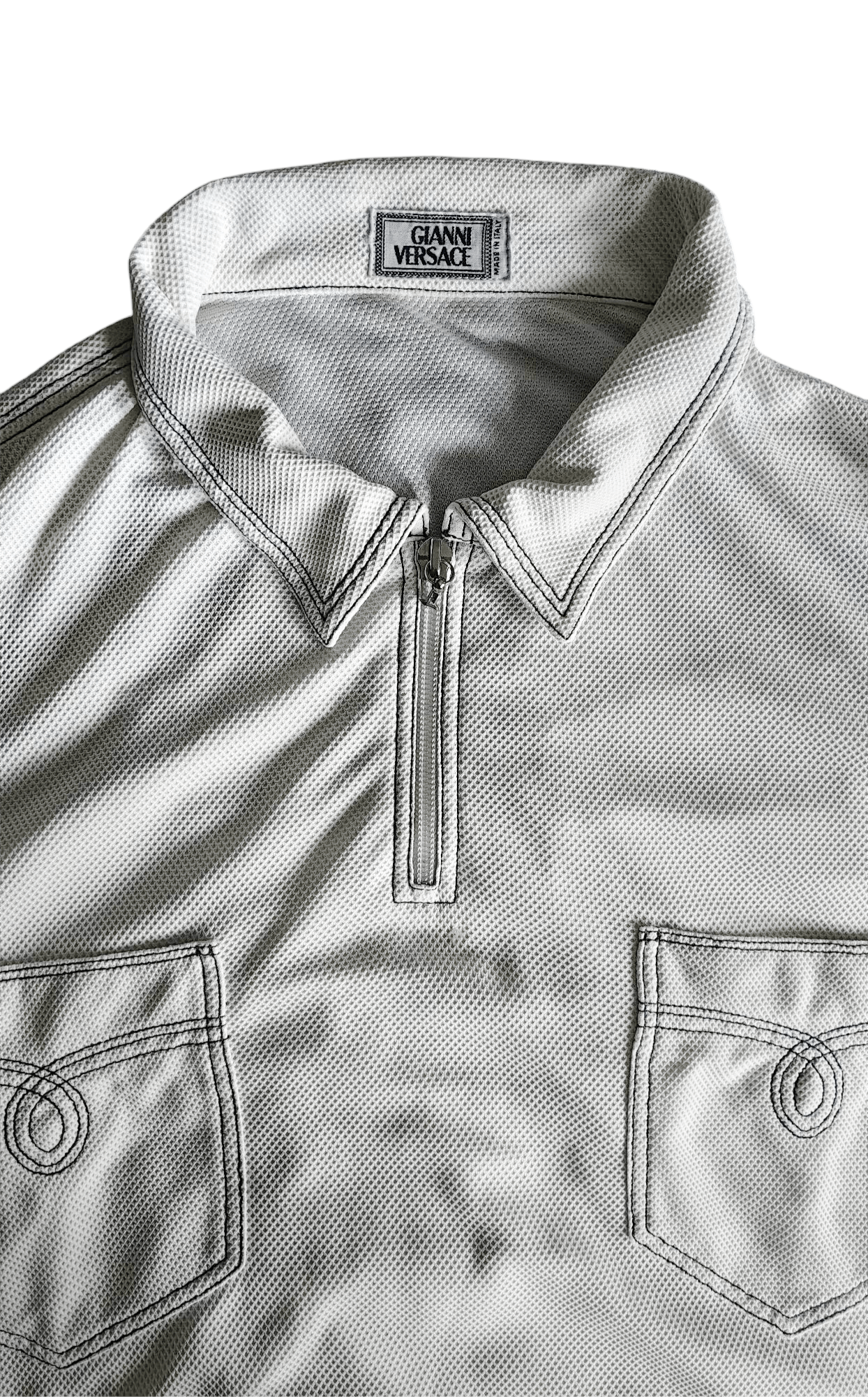 Versace Gianni Versace Western Polo Shirt 50 Size US M / EU 48-50 / 2 - 5 Thumbnail