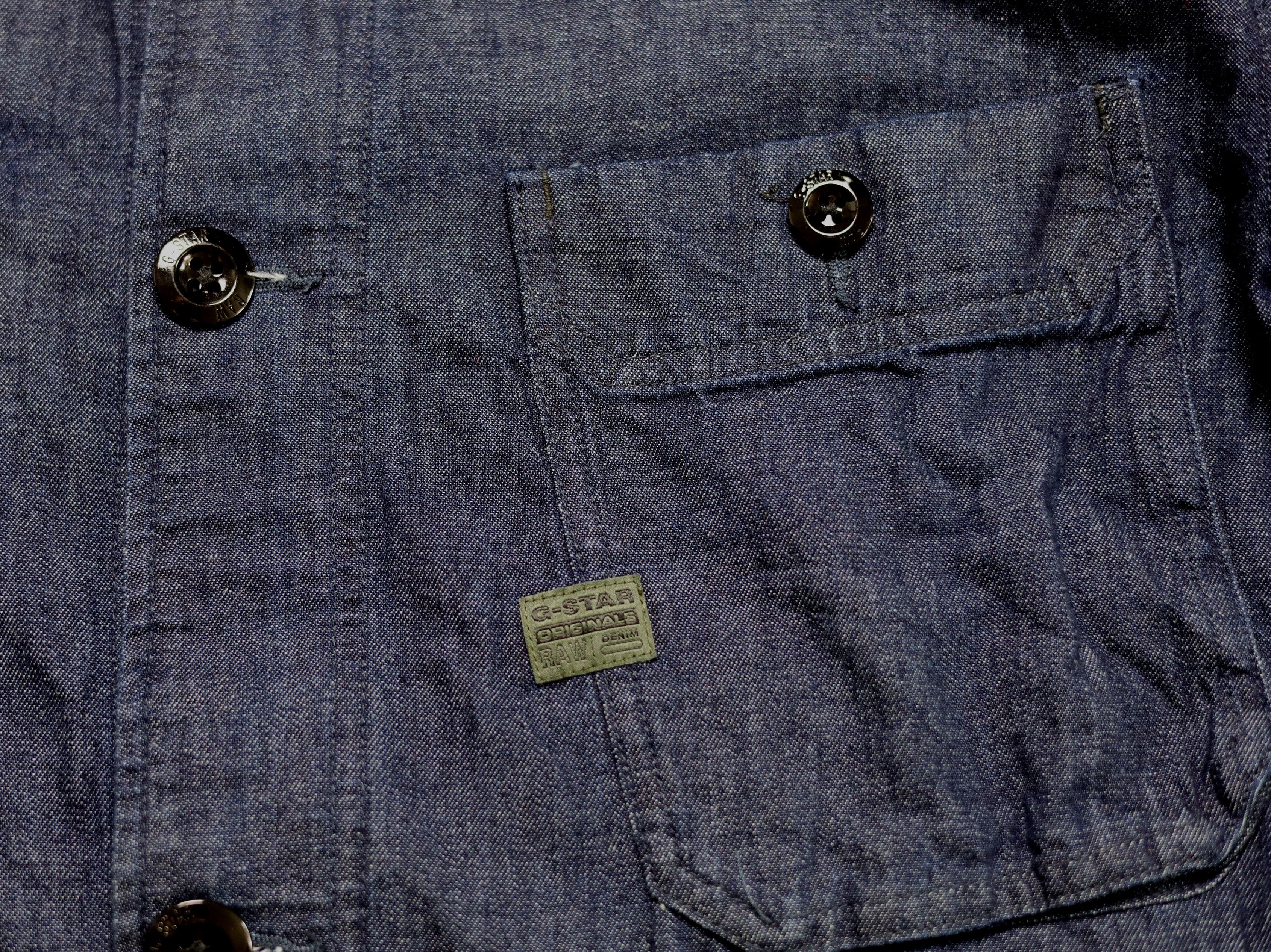 G-Star G-Star Raw Field Overshirt 2 Utiity Denim Jacket Size XL Size US XL / EU 56 / 4 - 3 Thumbnail
