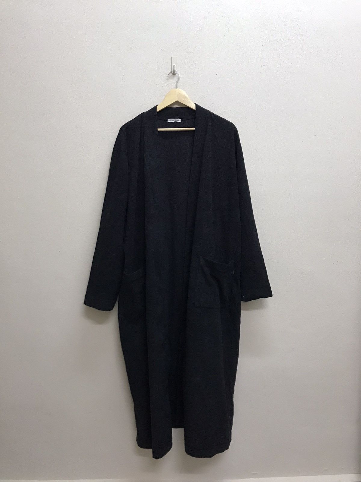 Vintage × Y's × Yohji Yamamoto Vintage Y’S For Living Yohji Yamamoto Long Bathrobe fleece Size US XL / EU 56 / 4 - 11 Thumbnail