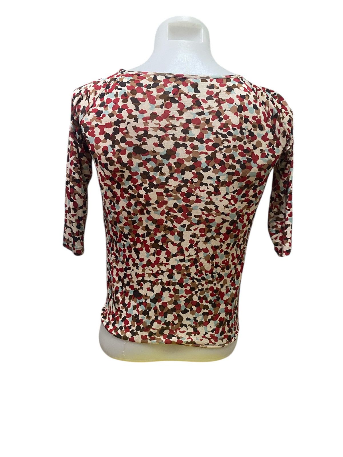 Issey Miyake TSUMORI CHISATO Colorful Printed Sheer Shirt Multi-Color 2 Size S / US 4 / IT 40 - 3 Thumbnail