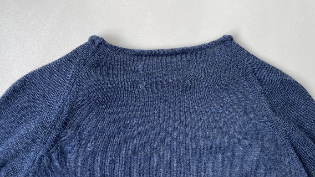 Comme des Garcons Raw Hem Argyle Patterned Sweater Size US M / EU 48-50 / 2 - 13 Thumbnail