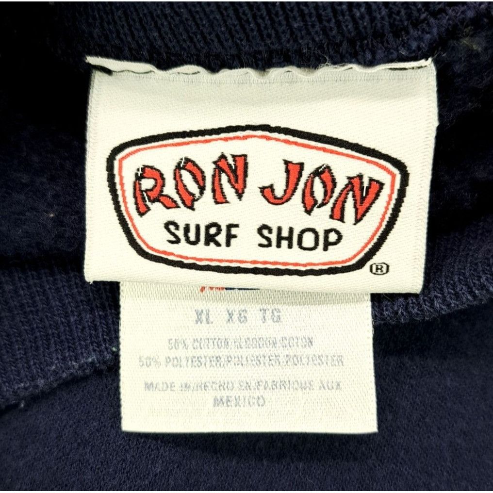 Ron Jon Surf Shop Vintage Ron Jon Cocoa Beach Florida Sweatshirt Navy Blue XL Size US XL / EU 56 / 4 - 4 Thumbnail
