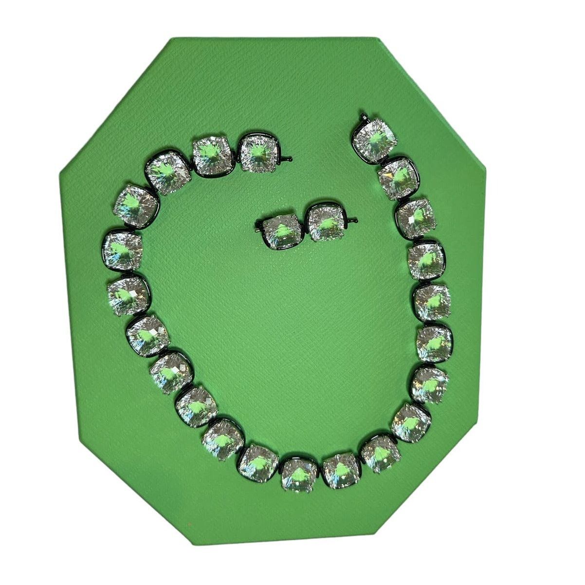 Swarovski Swarovski Harmonia choker Cushion cut, White, Necklace Size ONE SIZE - 3 Thumbnail