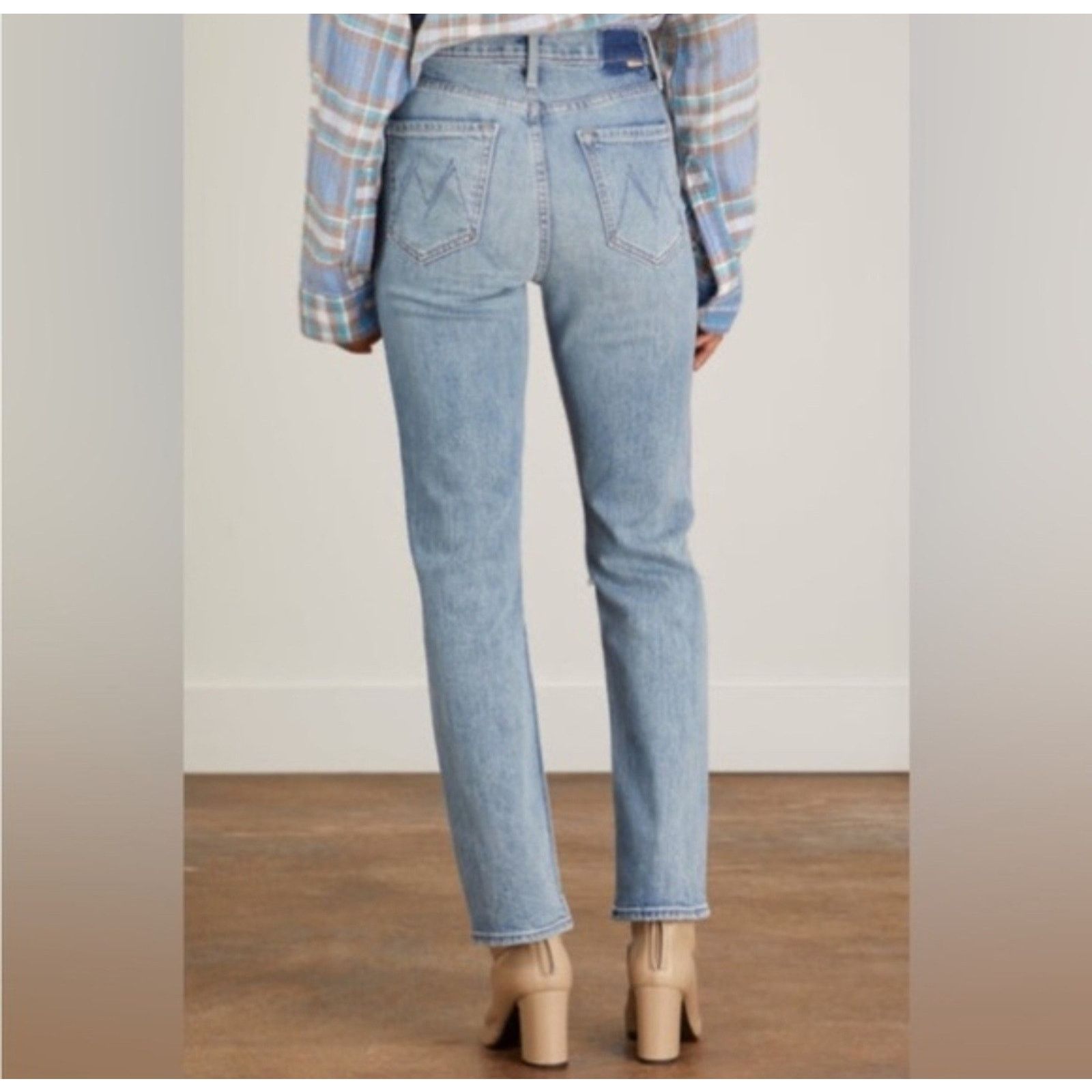 MOTHER Mother Superior High Waisted Rider Flood In Wild And Wicked Size 25" / US 0 / IT 36 - 2 Thumbnail