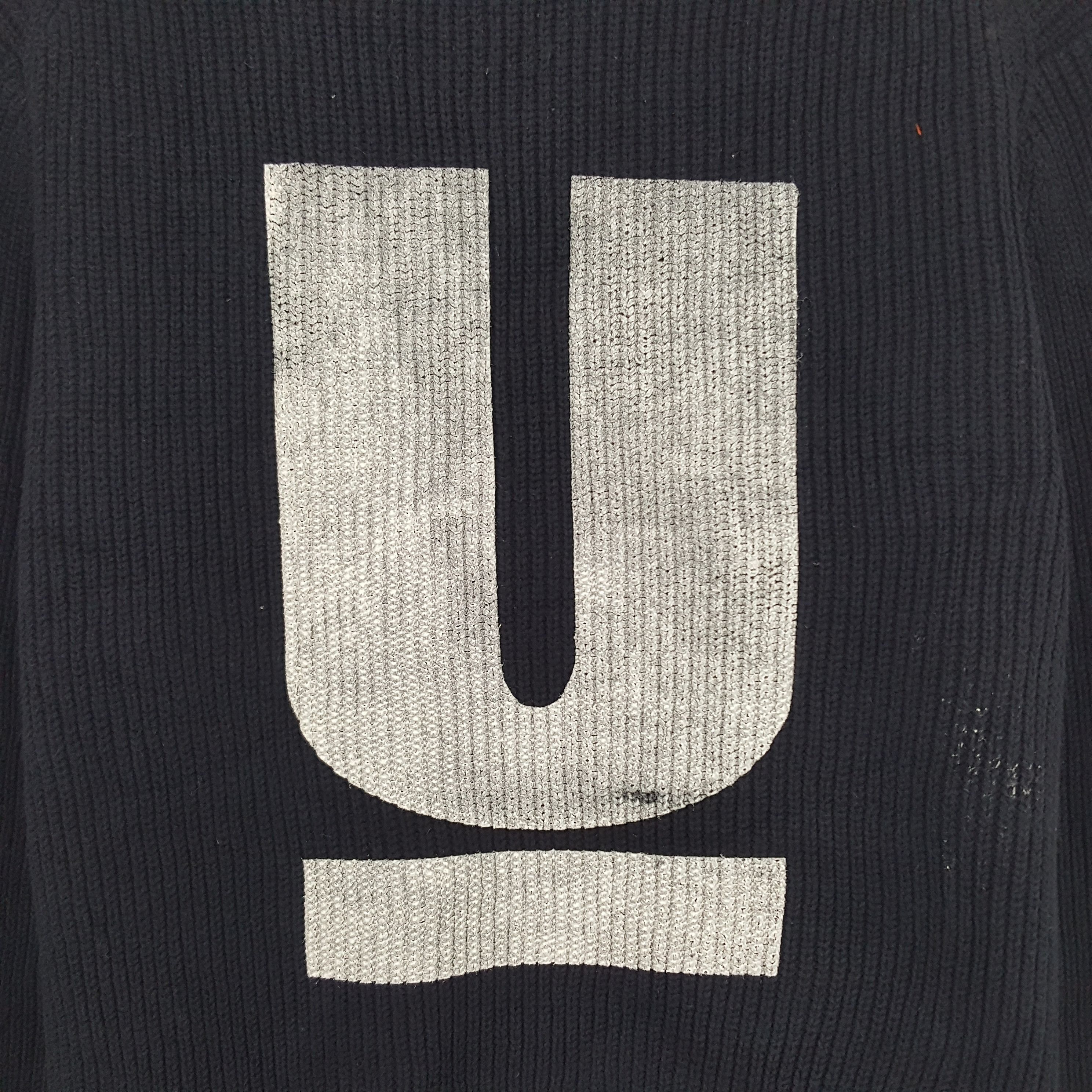 Japanese Brand × Uniqlo × Vintage Vintage Uniqlo Custom Art U Knitwear Sweatshirt Size US M / EU 48-50 / 2 - 2 Thumbnail